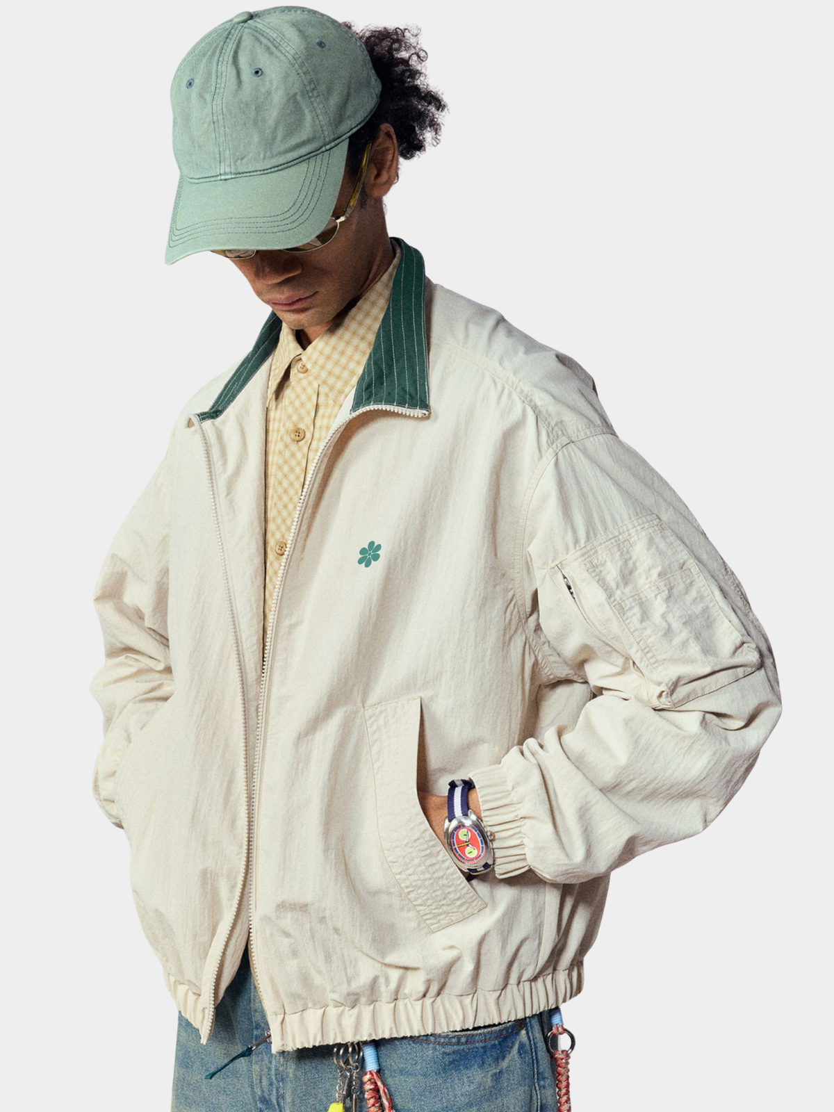 Stormstone - Unisex Water-Repellent Colorblock Stand-Collar Sports Jacket