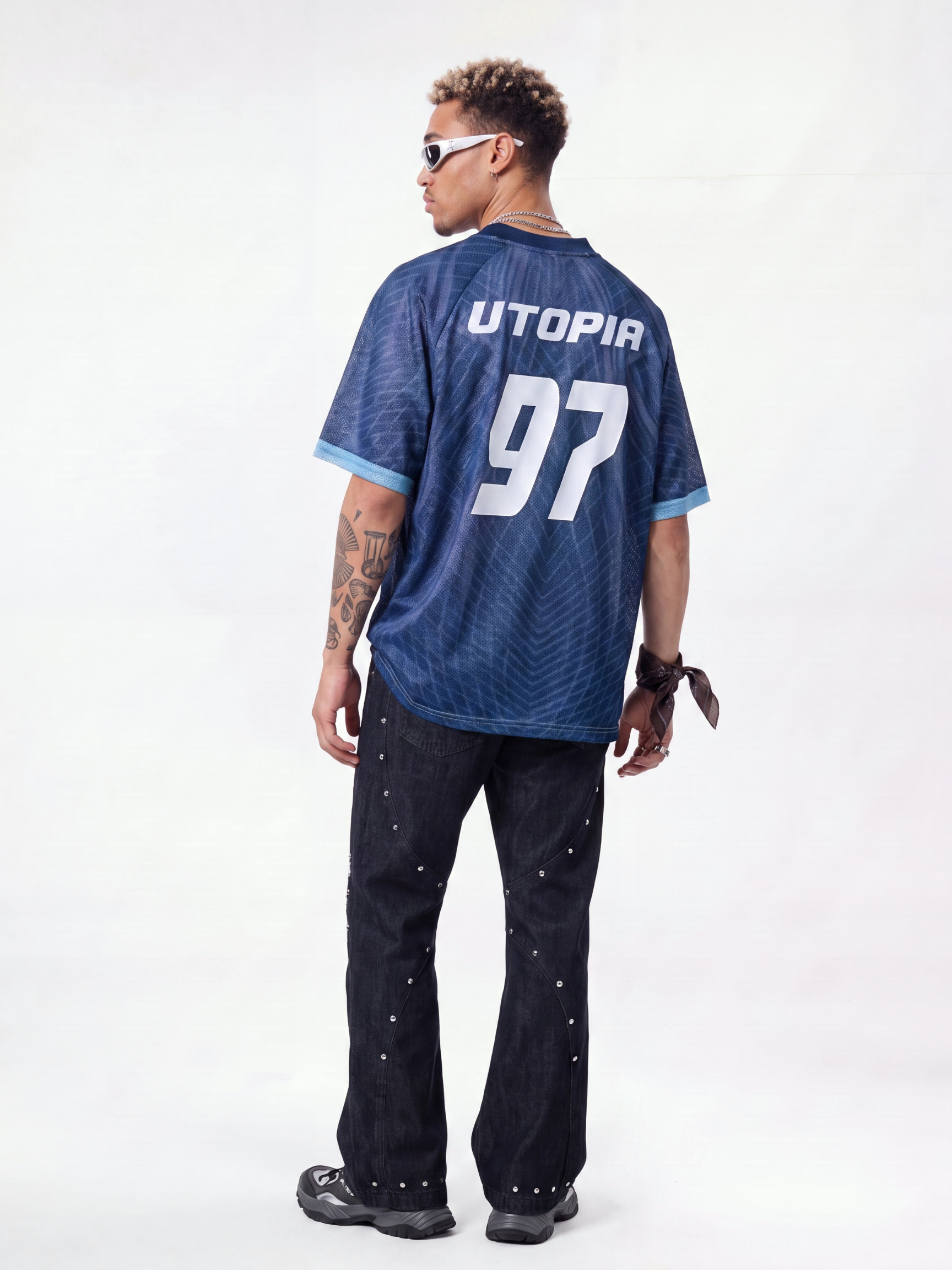 AzureDrift - Unisex Breathable Mesh Quick-Dry Sports T-Shirt