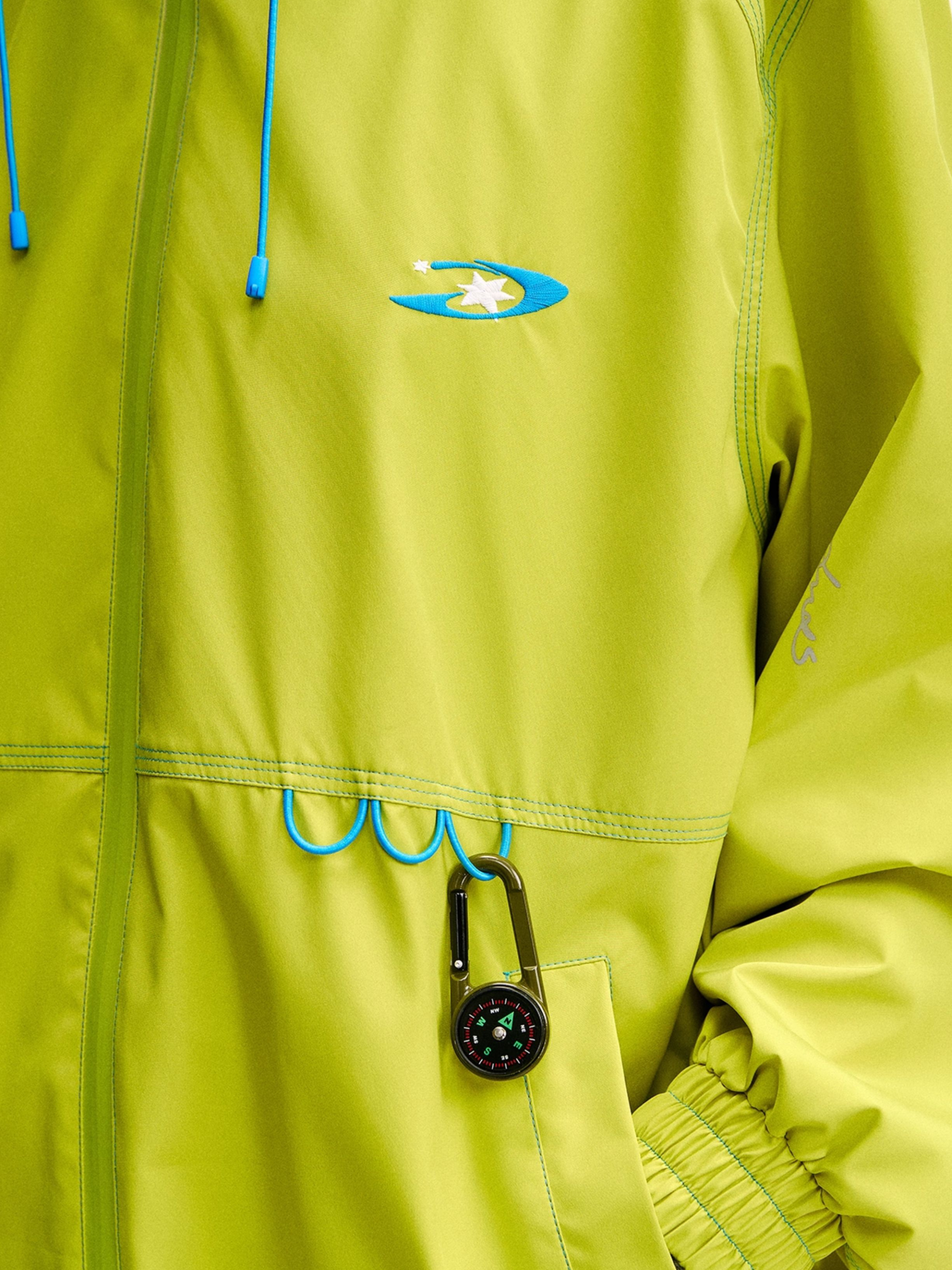 EchoDeck - Teflon® Triple-Defense Colorblock Drawstring Jacket