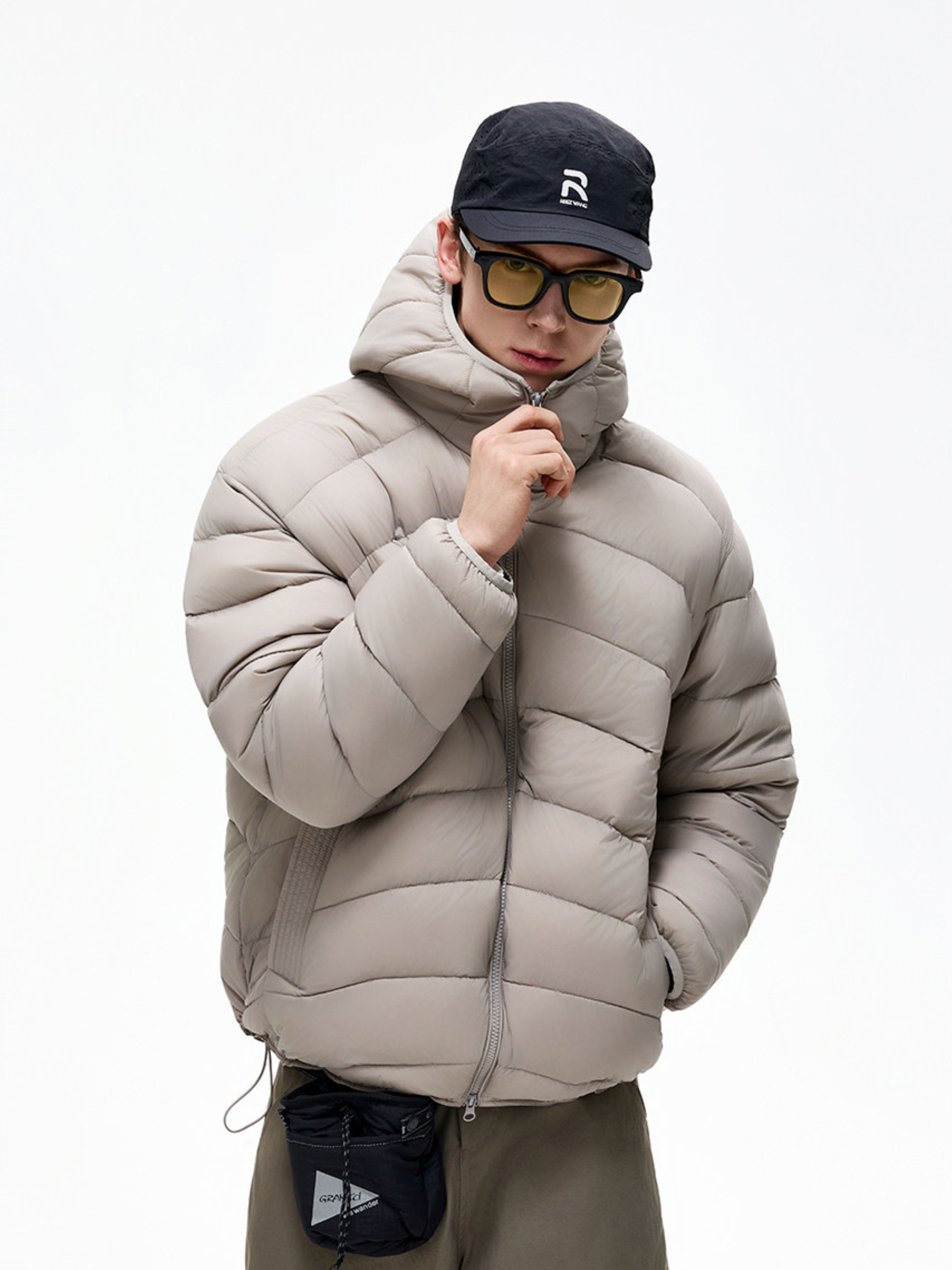 Greystone - Unisex Warm 90% White Duck Down Jacket