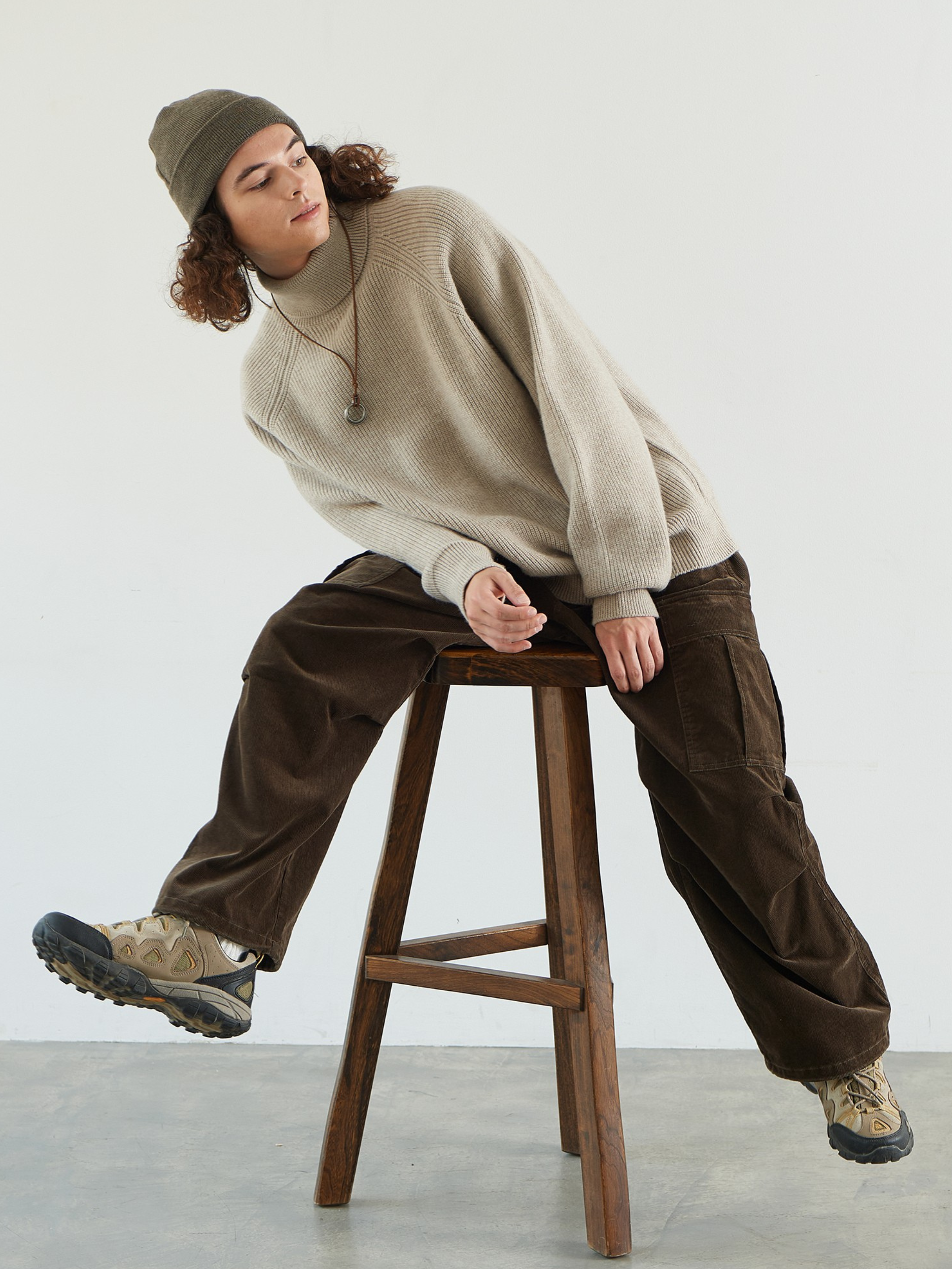 Nightbloom - Unisex Versatile Turtleneck Knit Pullover Sweater