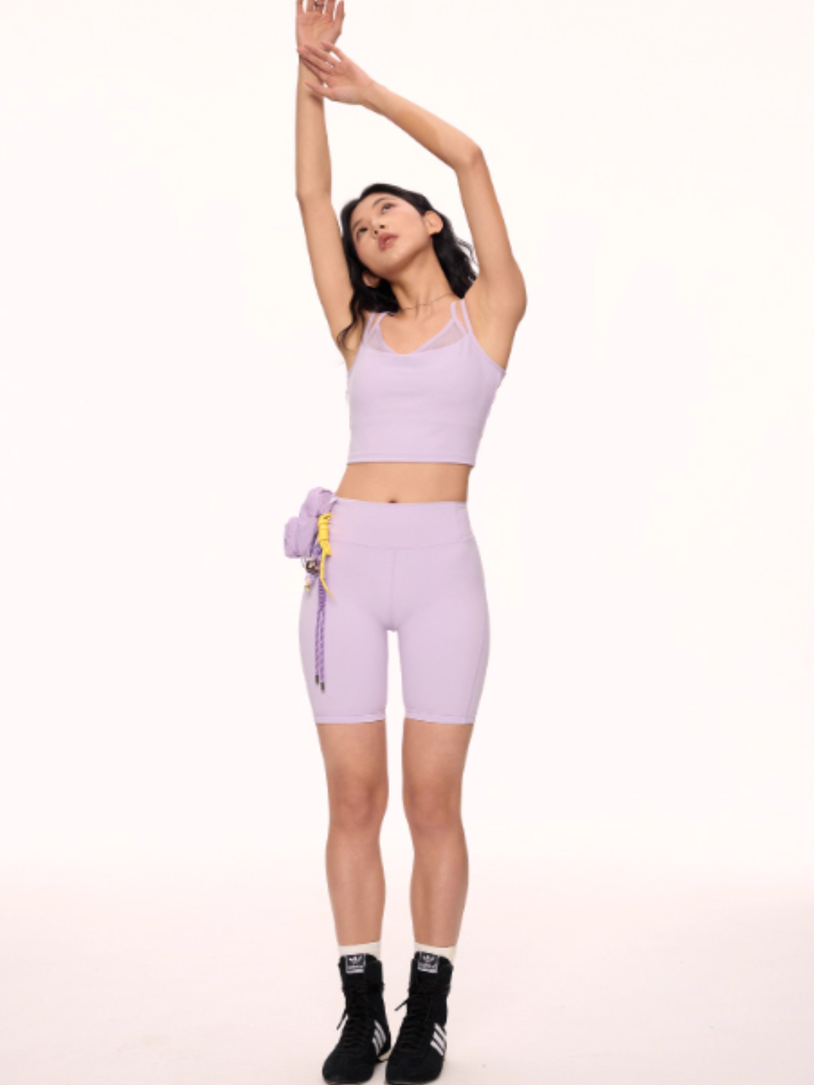 Cougarloop - Women’s High-Waist Compression Yoga Shorts