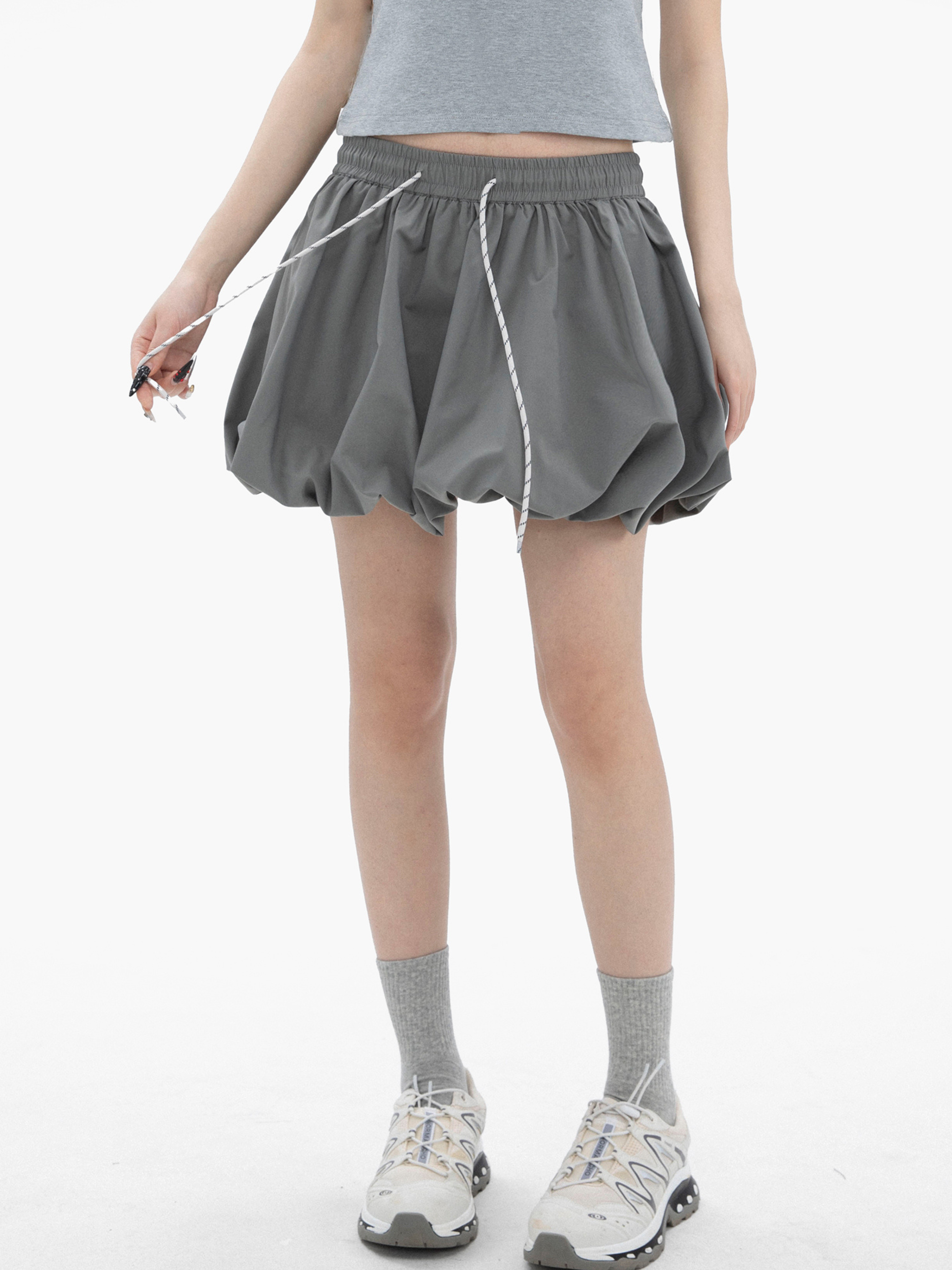 Drifter - Women's Cloud Pleated Puffy Balloon A-Line Skirt