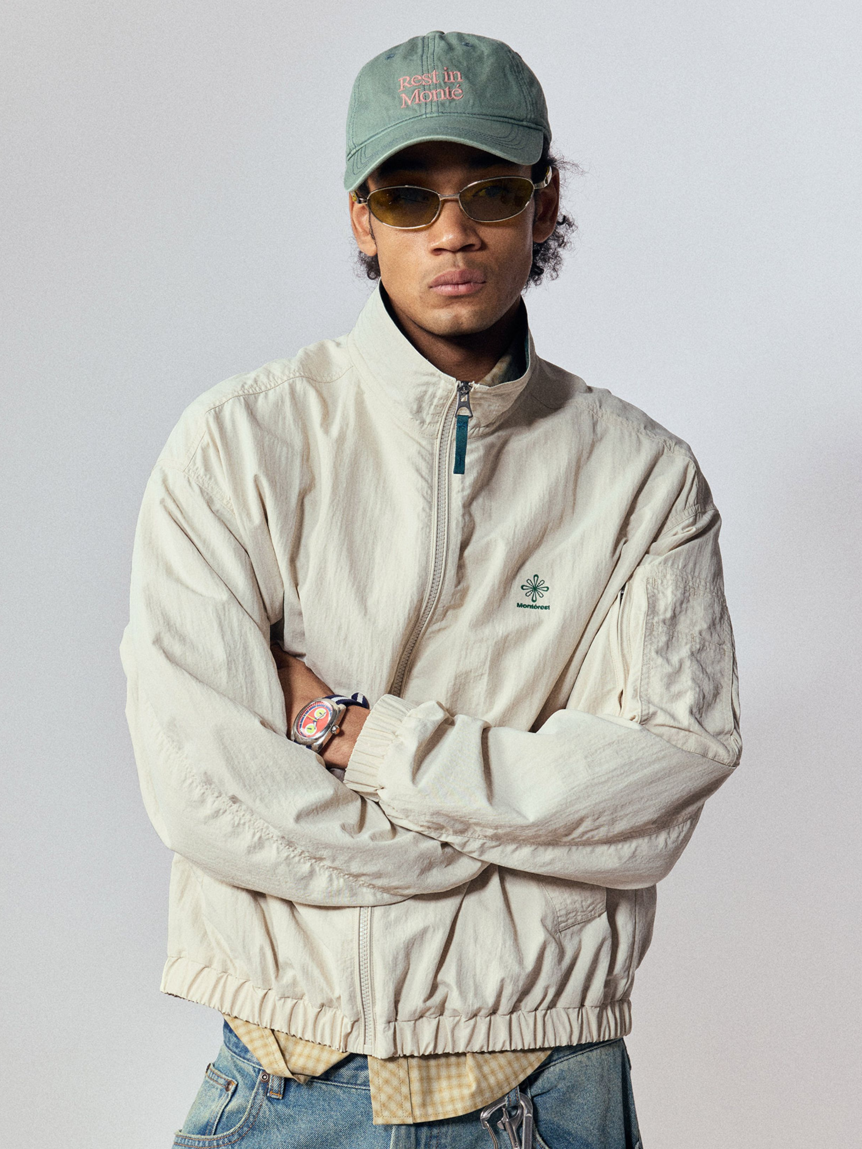 Stormstone - Water-Repellent Colorblock Stand-Collar Sports Jacket