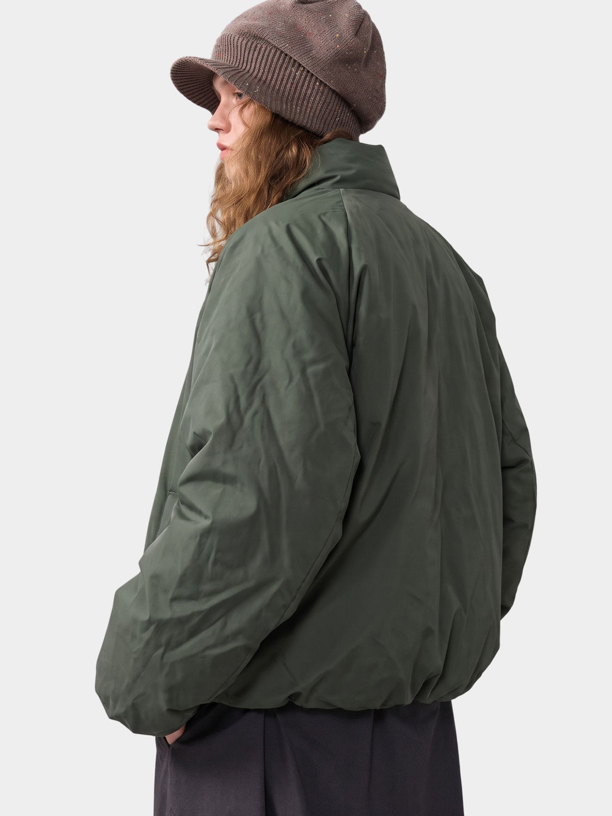 Thawpath -Unisex 90% White Duck Down Stand Collar Jacket