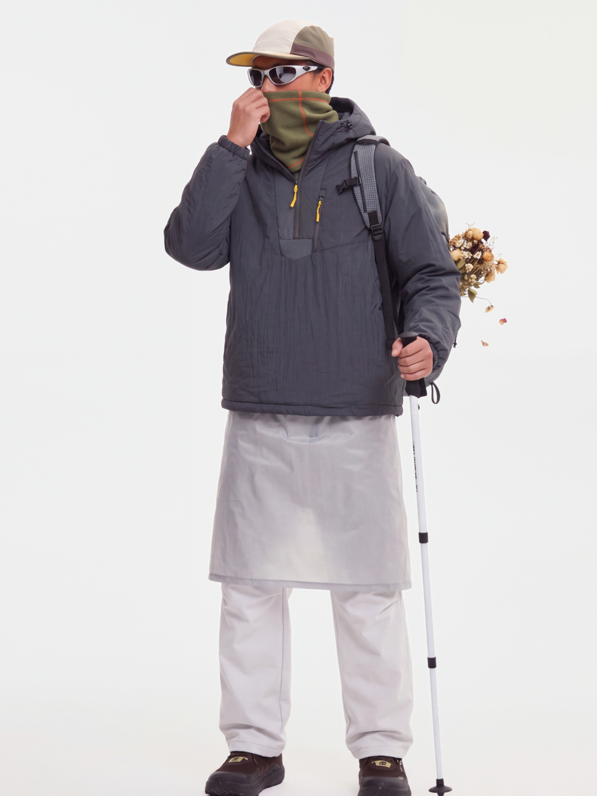 GaleDrift - Water-Repellent Fleece-Lined Windproof Ski Pants