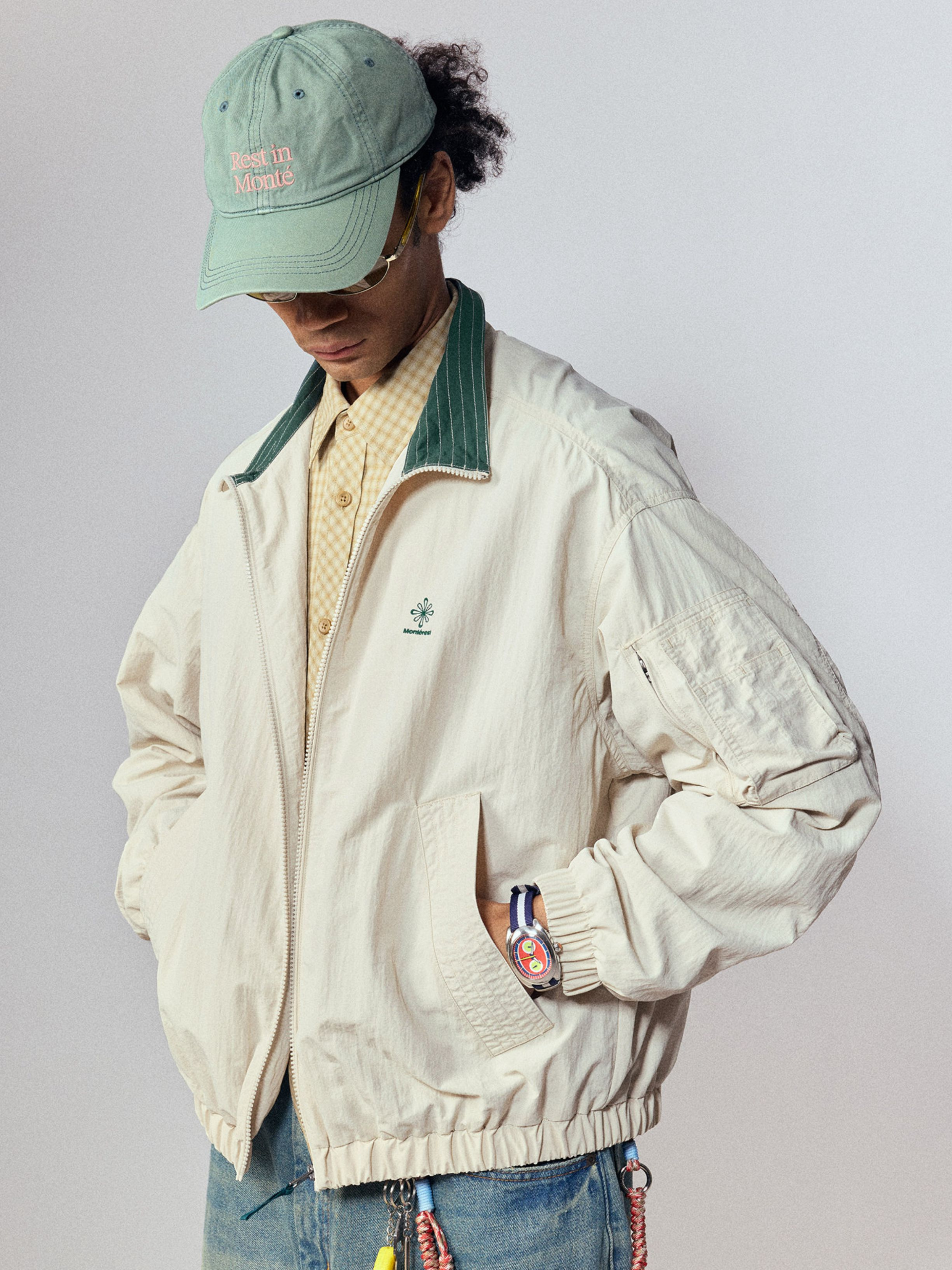 Stormstone - Water-Repellent Colorblock Stand-Collar Sports Jacket