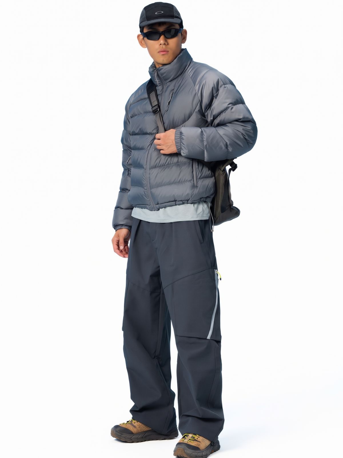EchoShade - Lightweight 90% White Duck Down Cropped Jacket