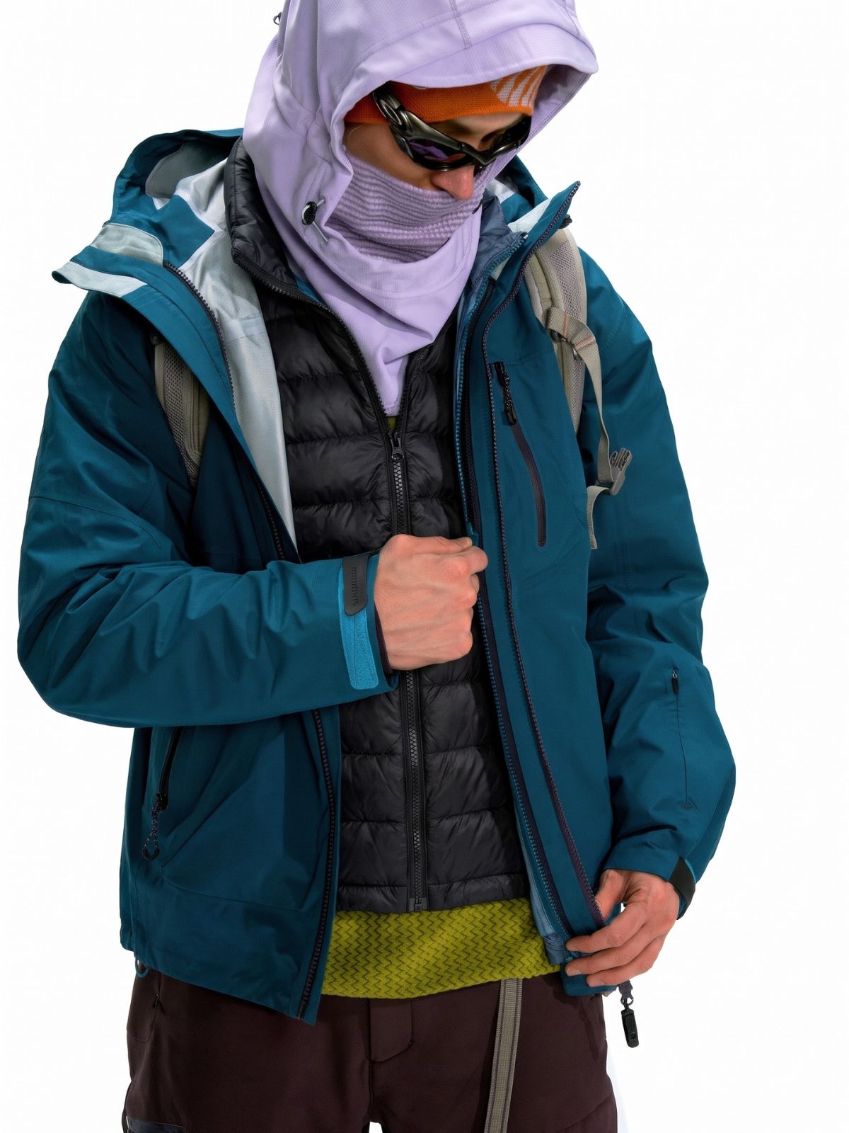 FernNest - Unisex 3-in-1 Waterproof Down Insulated Outdoor Jacket