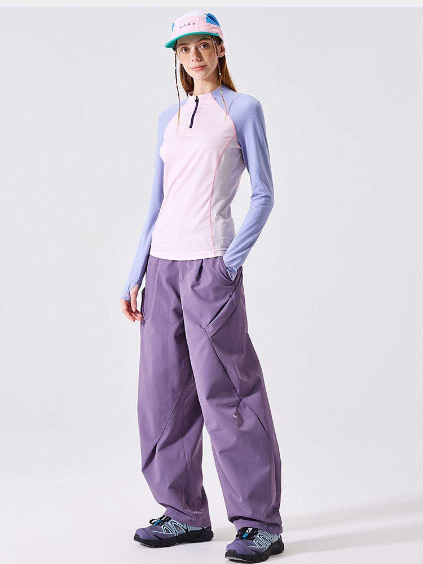 Canyonrun - Women's Lightweight Quick-Dry Slim-Fit Long Sleeve