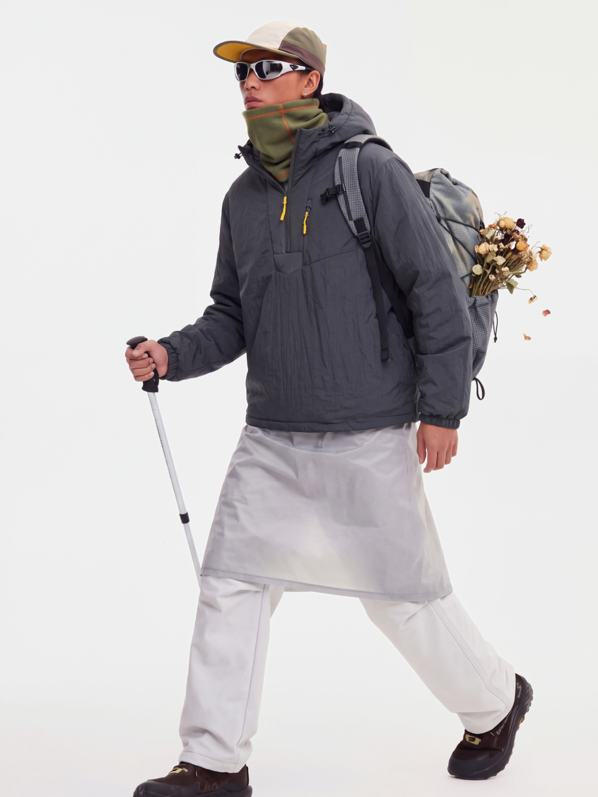 GaleDrift - Water-Repellent Fleece-Lined Windproof Ski Pants