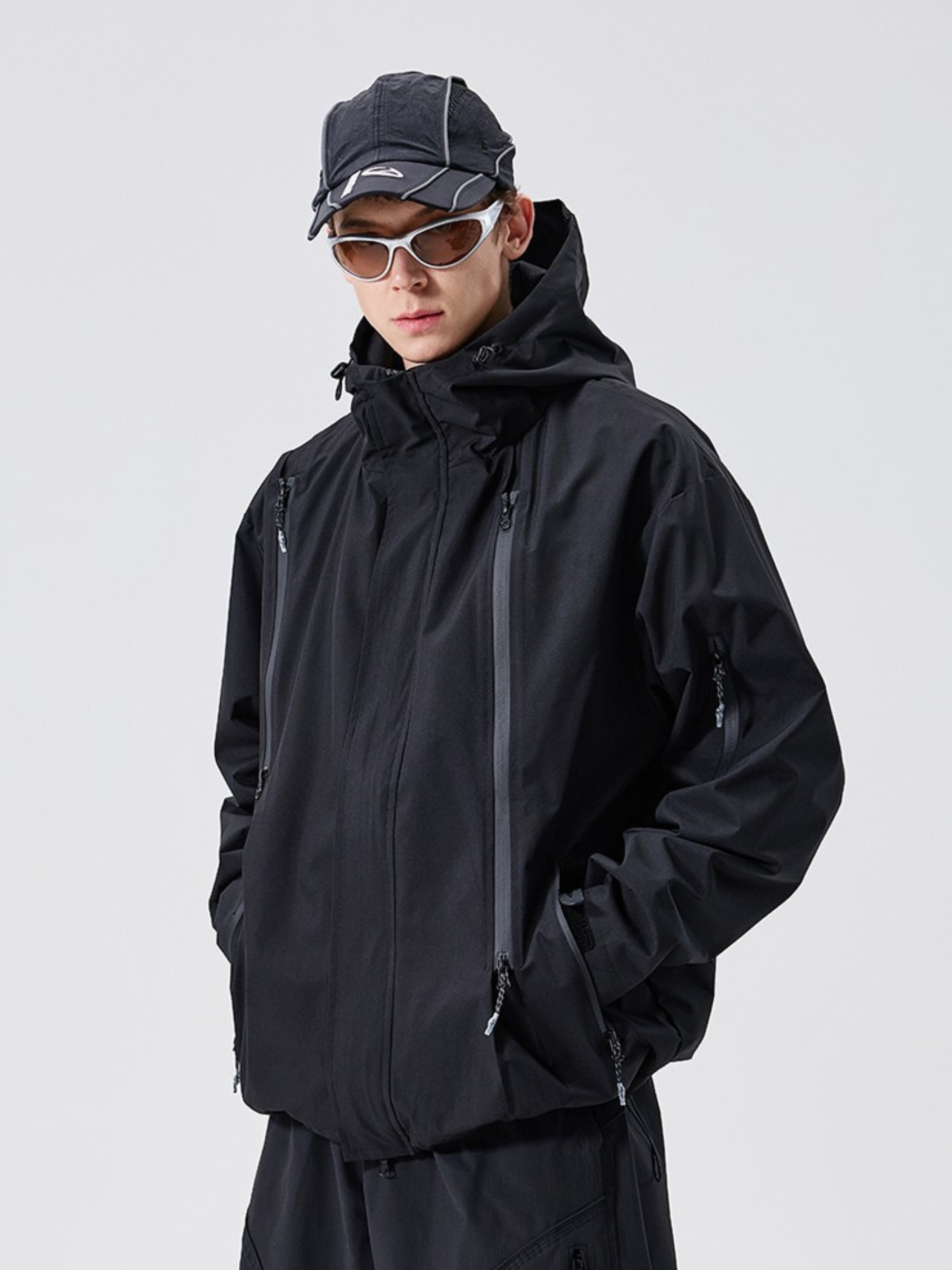 Strider - Unisex Triple-Shield Water-Repellent Tech Jacket