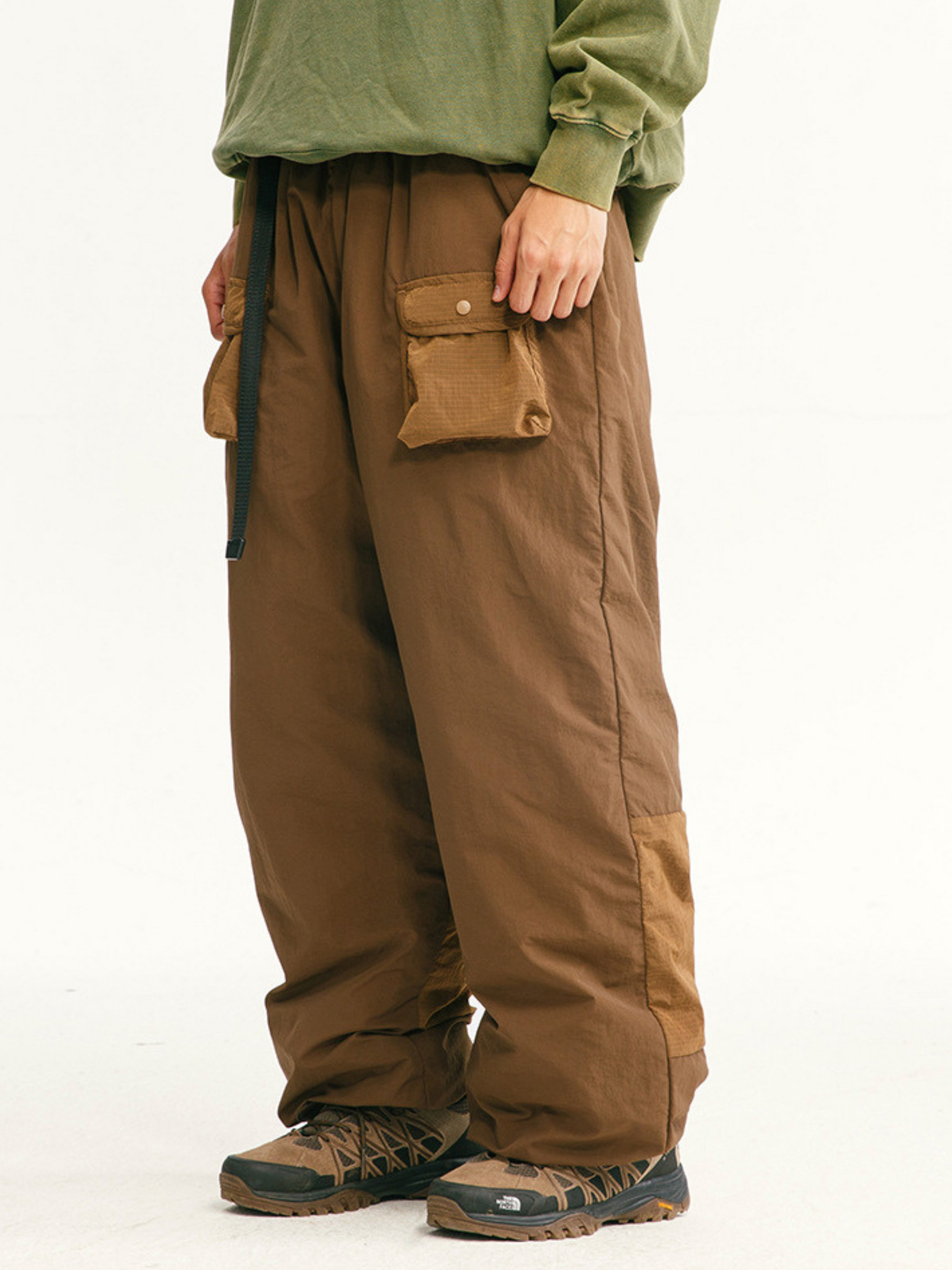 EaglePeak - Unisex 90% Duck Down Utility Snow Pants with Cinched Hem GONGGAR SPORTS