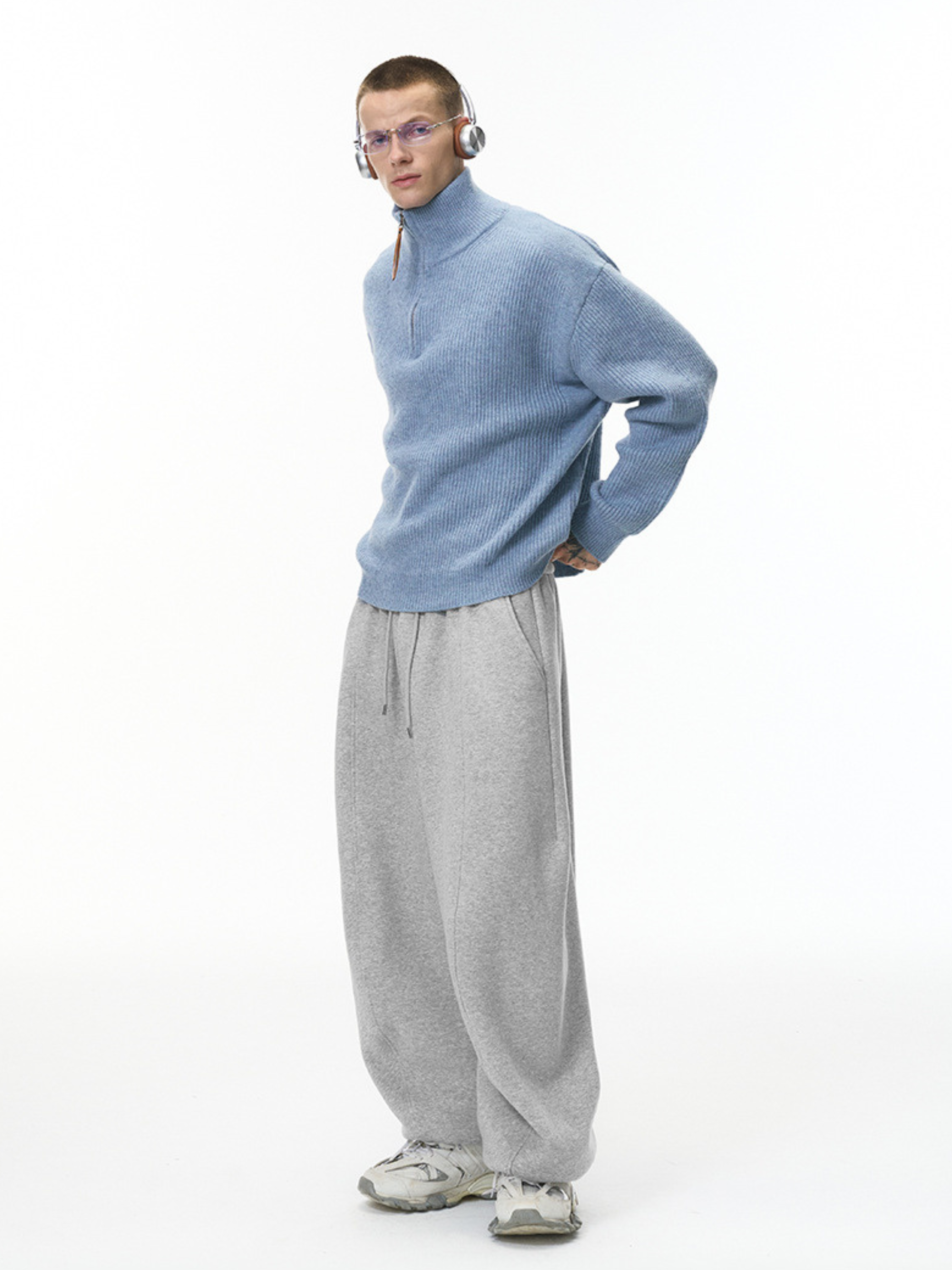 Frostgale - Unisex Wide-Leg Fleece Jogger Pants