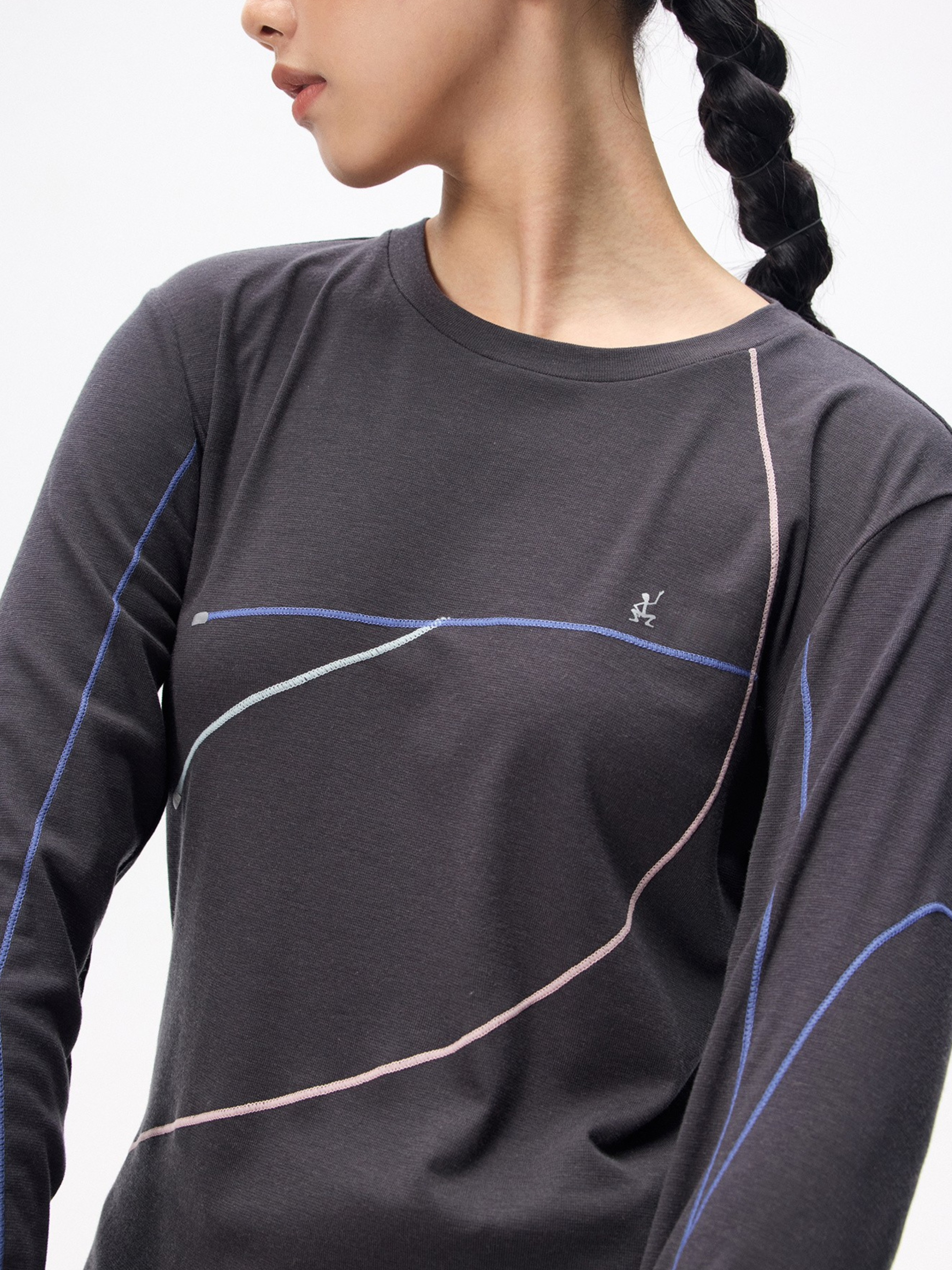 Vortex - Women's Soft Wool-Blend Moisture-Wicking Long Sleeve T-Shirt