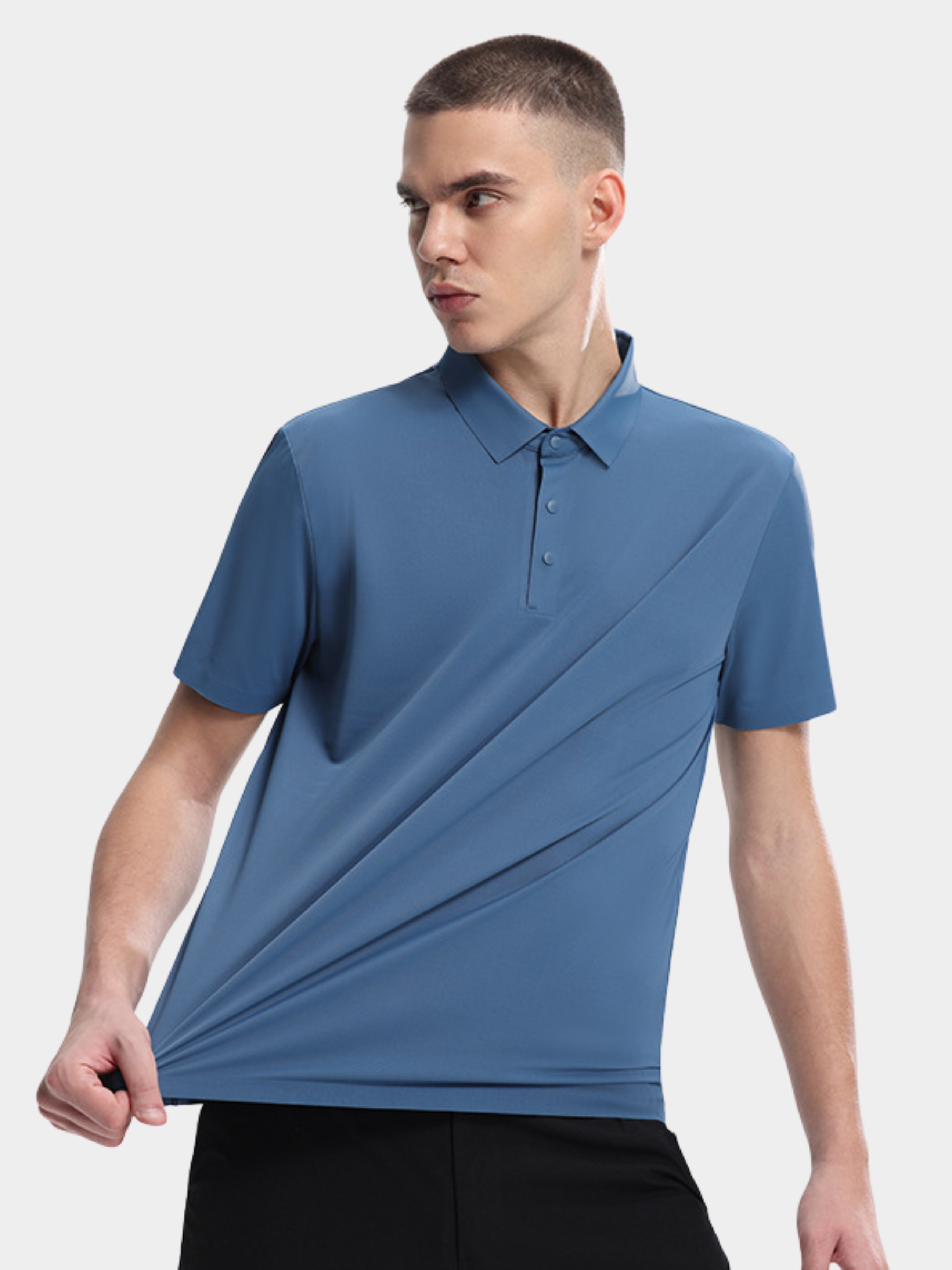 LightVest - Men's Quick-Dry Breathable Polo GONGGAR SPORTS