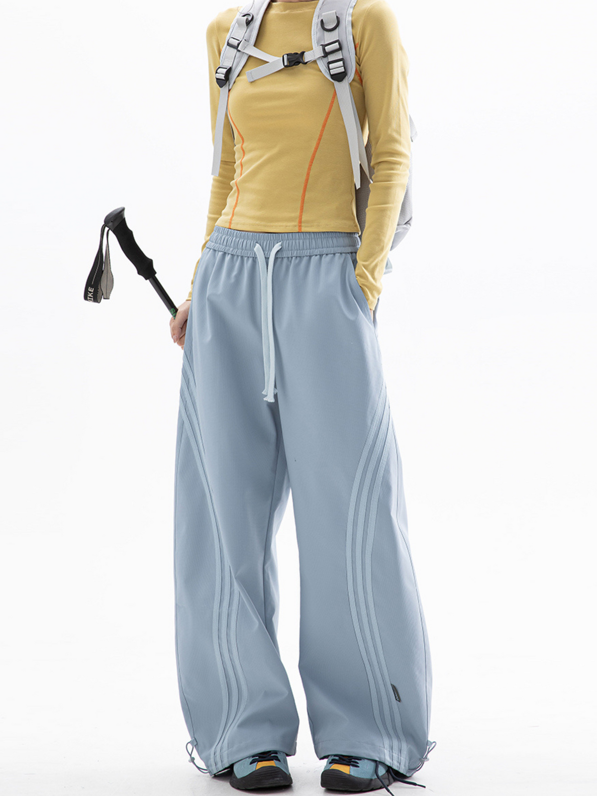 Nomad - Women's Three-Stripe Colorblock Track Pants