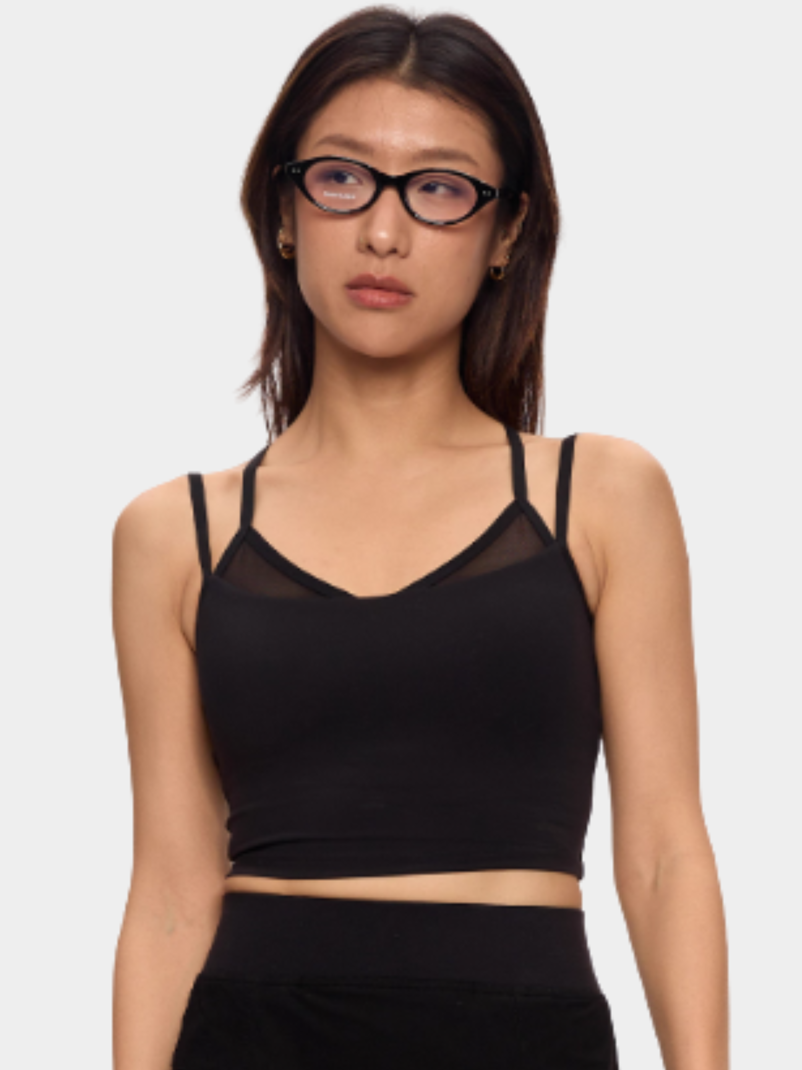 Canyonbluff - Women's 2-in-1 Built-In Bra Sports Tank Top