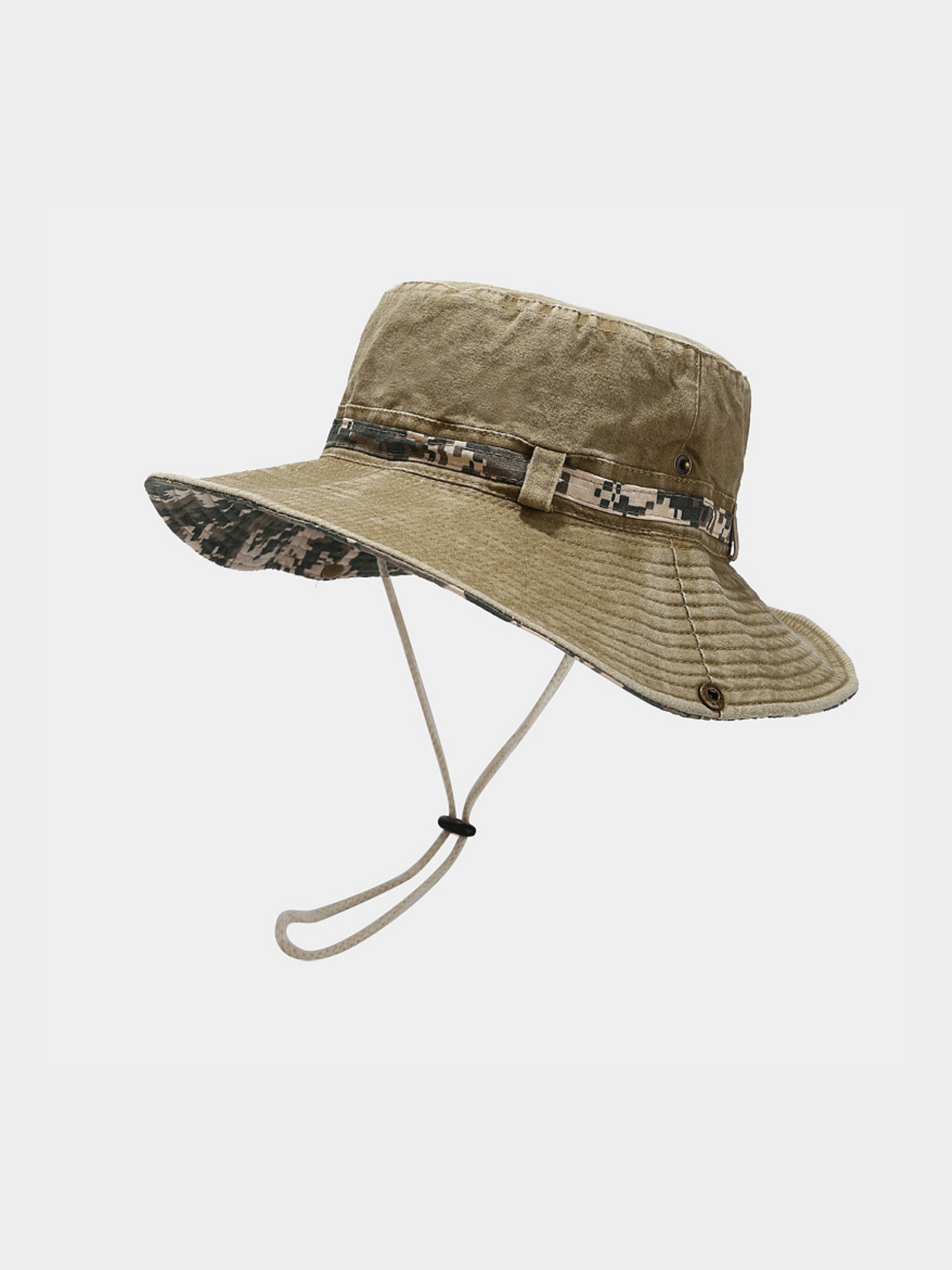FadeCam - UPF50+ Protection Washed Camouflage Sun Bucket Hat