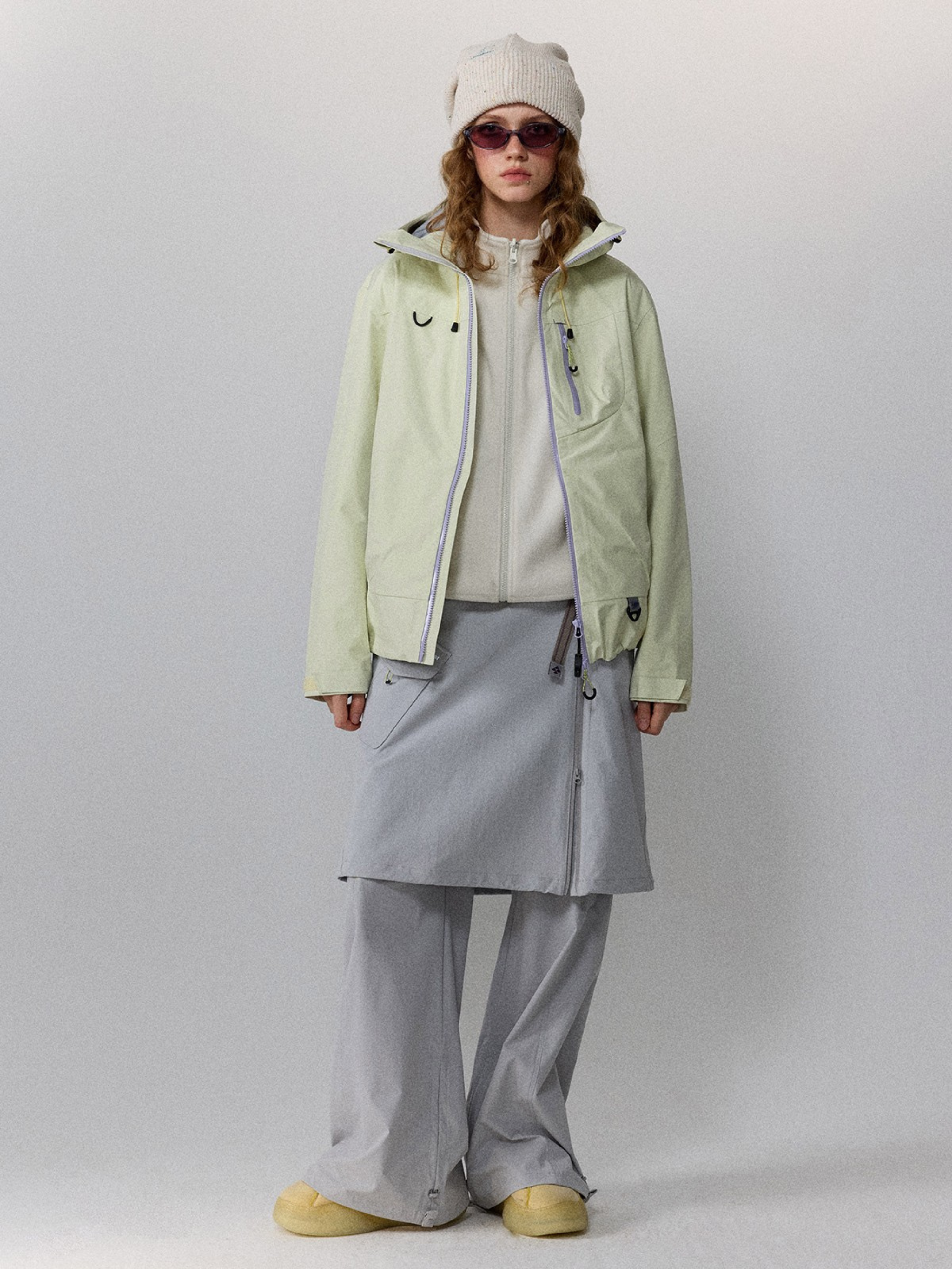 Emberpath - Unisex's Waterproof 3-in-1 Fleece Hard Shell Jacket