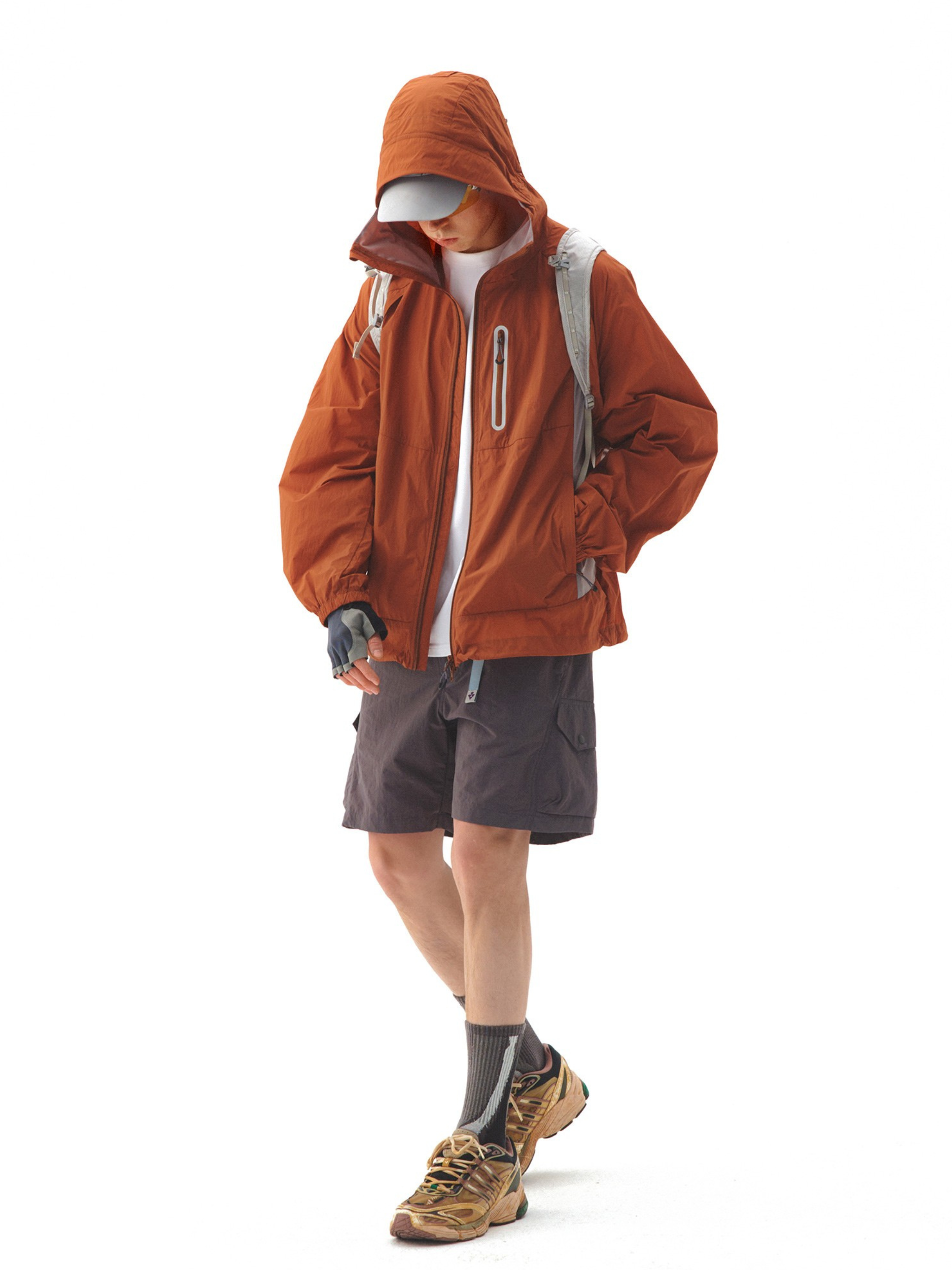 CampCoat - Unisex UPF 100+ Detachable Goggle Face-Shield Sun Jacket