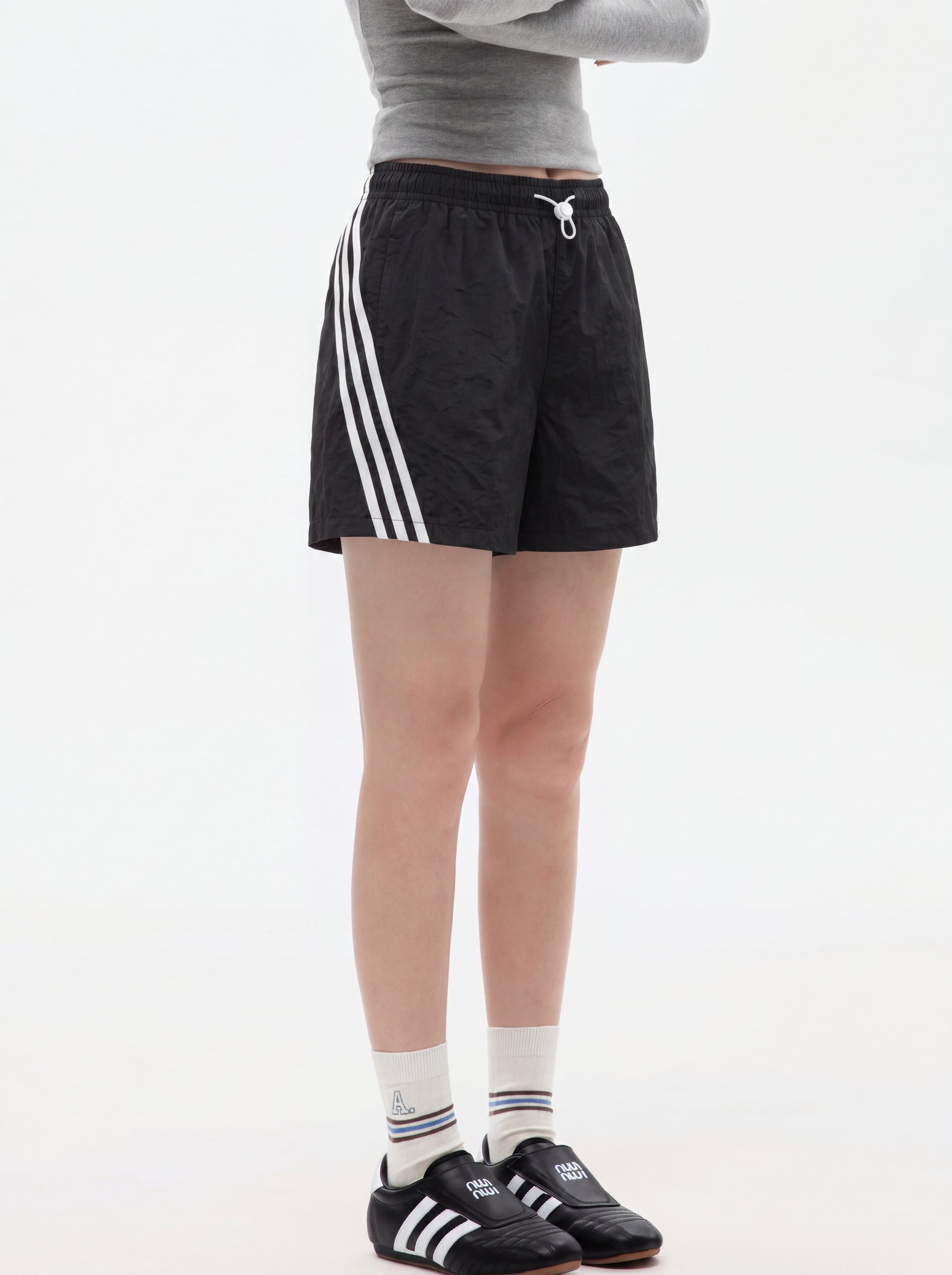 Solitude - Women's Side Stripe Lightweight Breathable Shorts