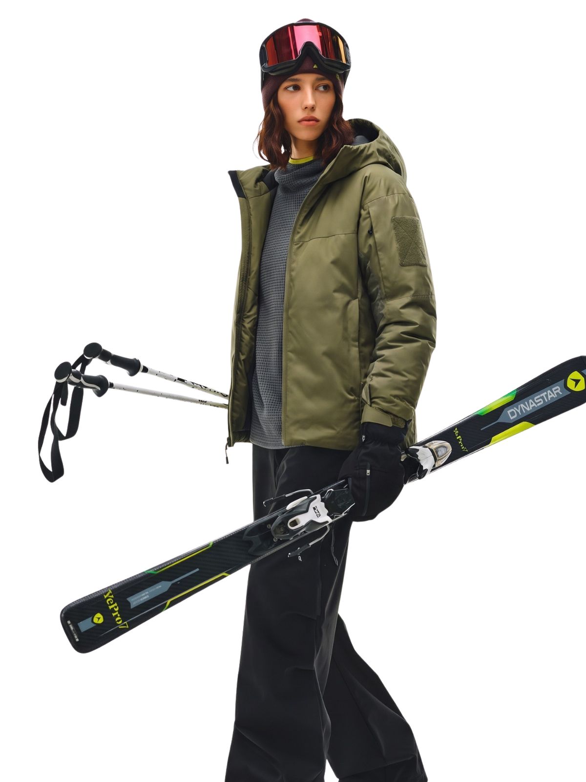 Barkcrack - Lightweight Wind-Resistant Hooded Insulated Jacket