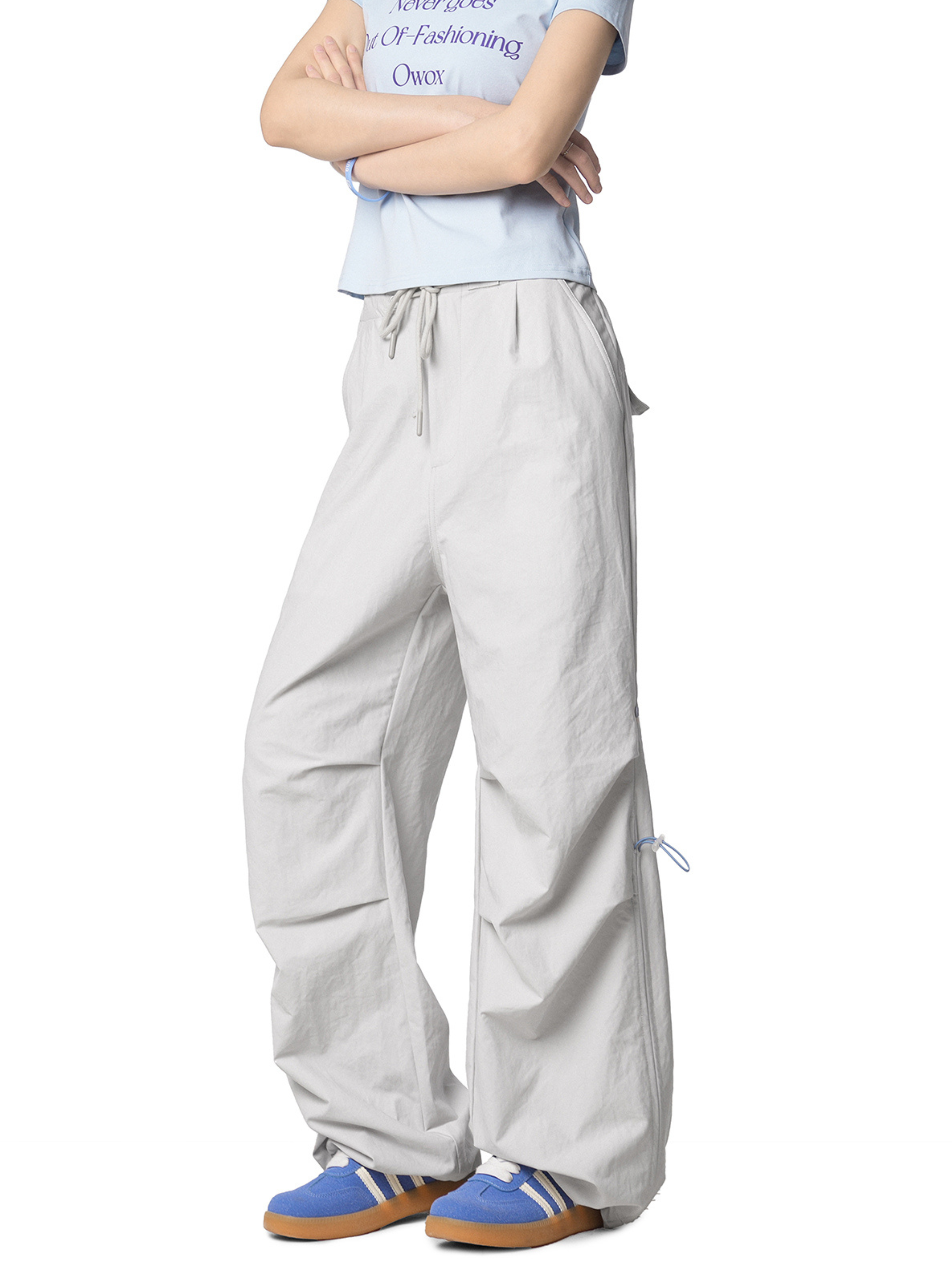 Firetrail - Women's Side Drawstring Ruched Cargo Pants