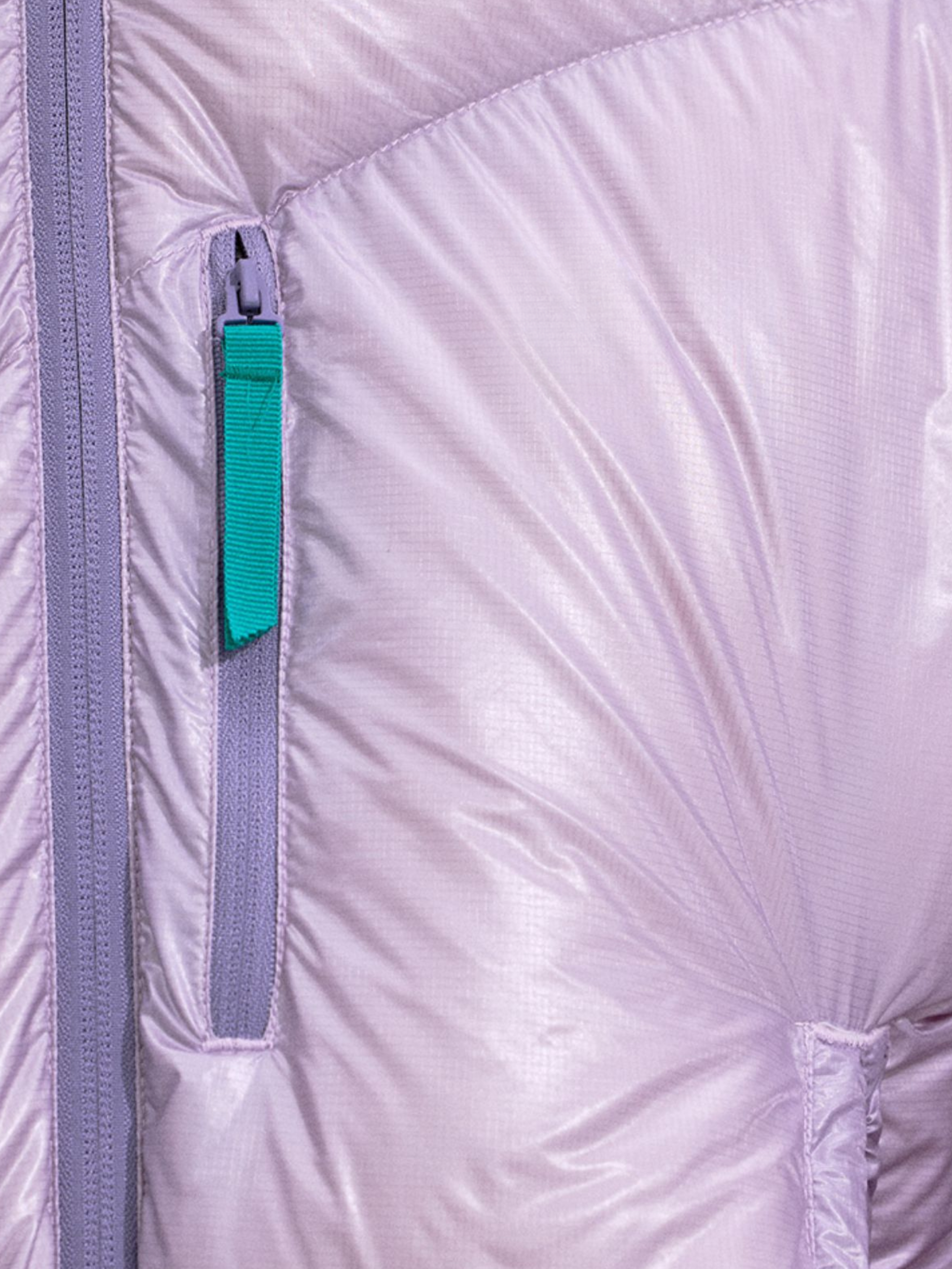 Ironfrost - Women's 90% White Duck Down Color-Blocked Short Puffer Jacket