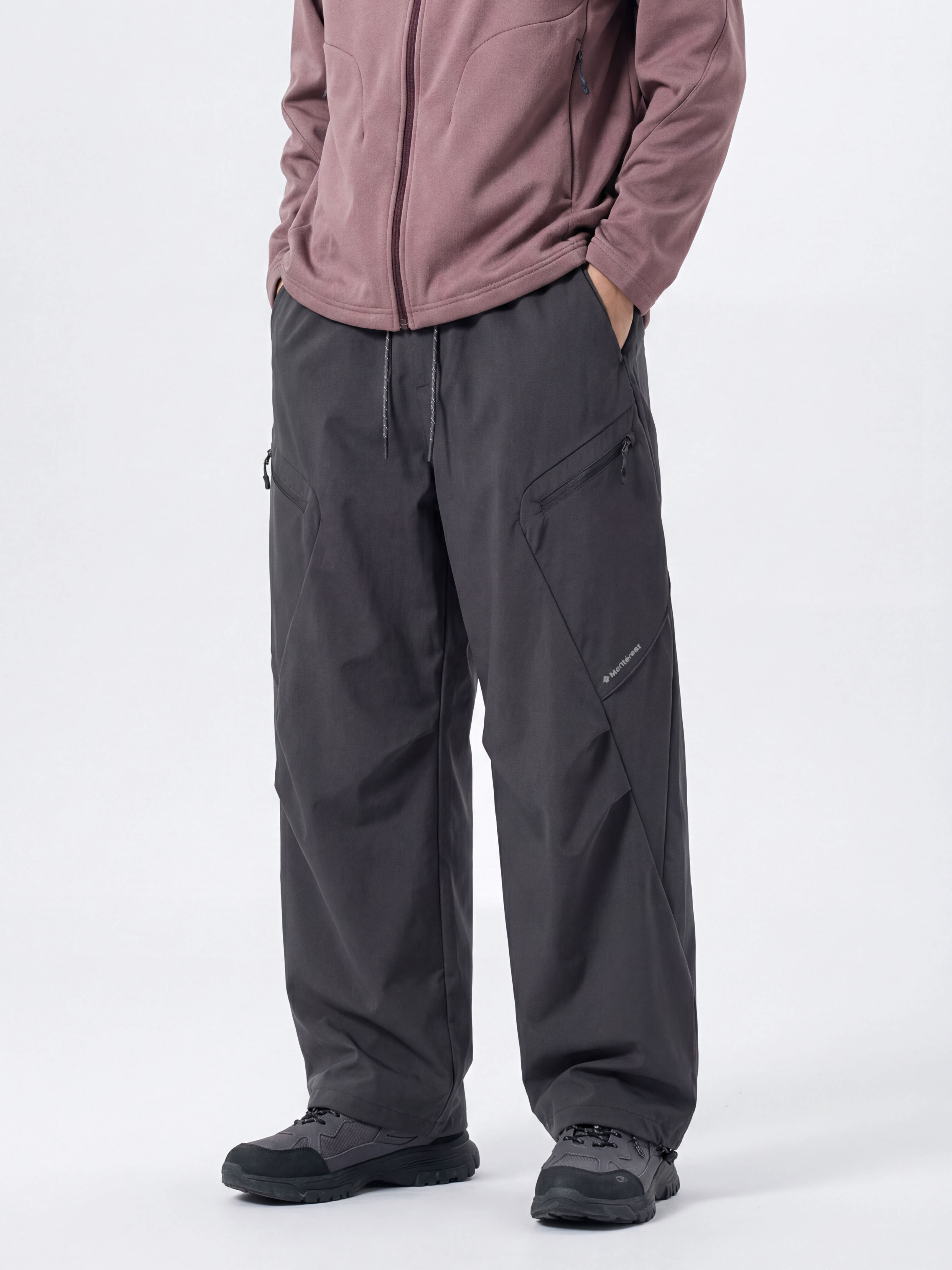 Emberfire - Unisex Water-Repellent Multi-Pocket Drawstring Utility Pants