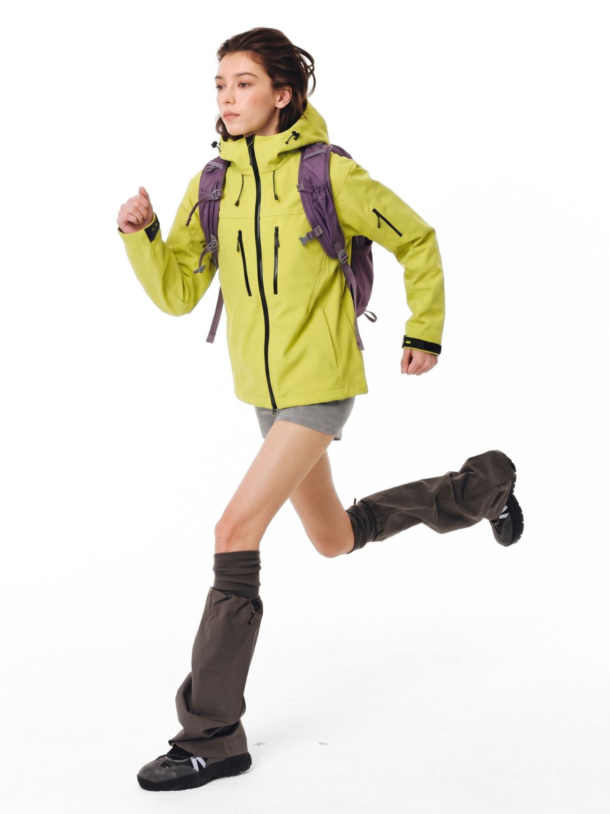 AshVault - Unisex 5,000mm Waterproof Windproof Seam-Sealed Shell Jacket