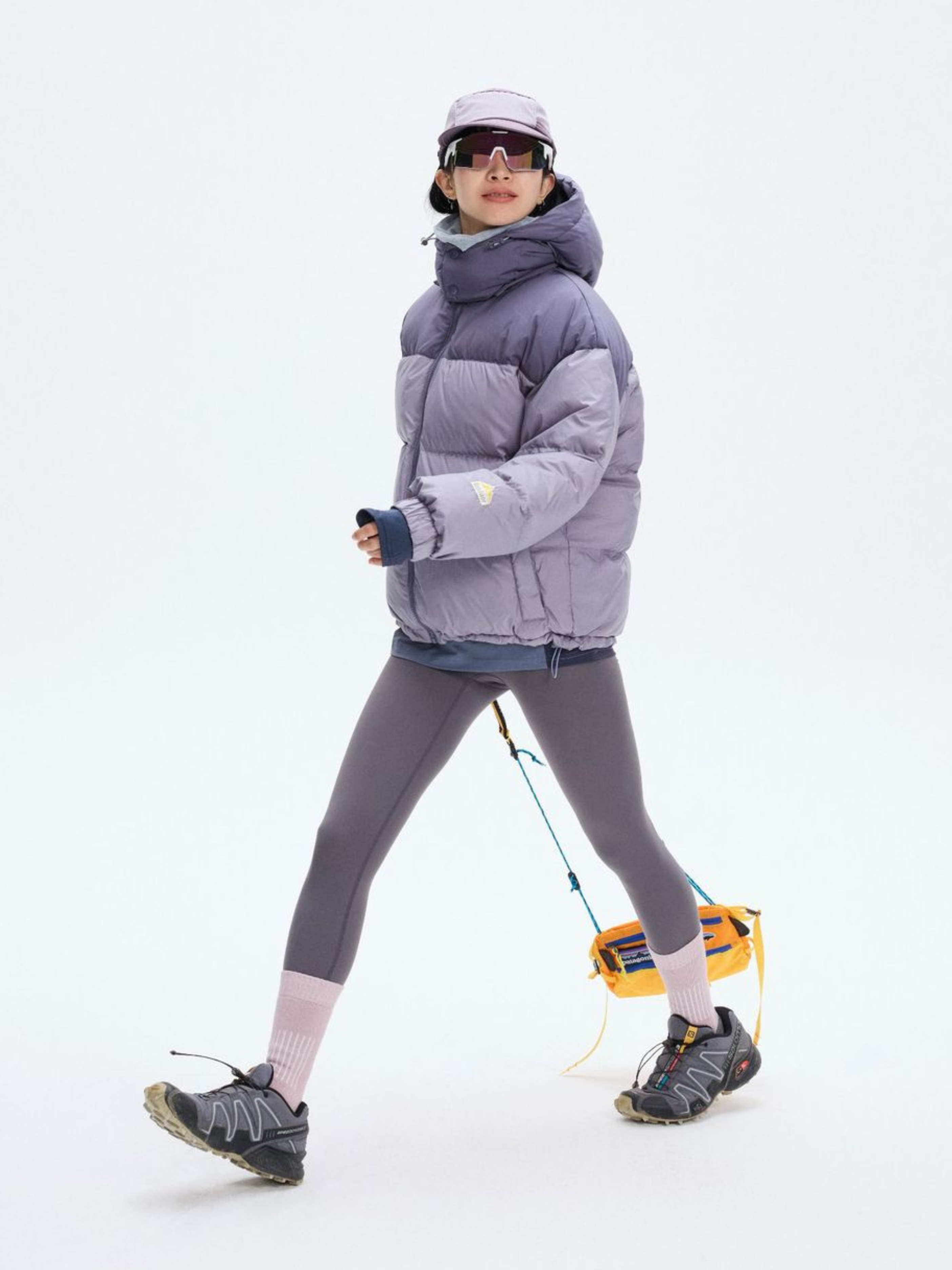 BluffPeak - Unisex Detachable Hood Water-Repellent Duck Down Jacket GONGGAR SPORTS