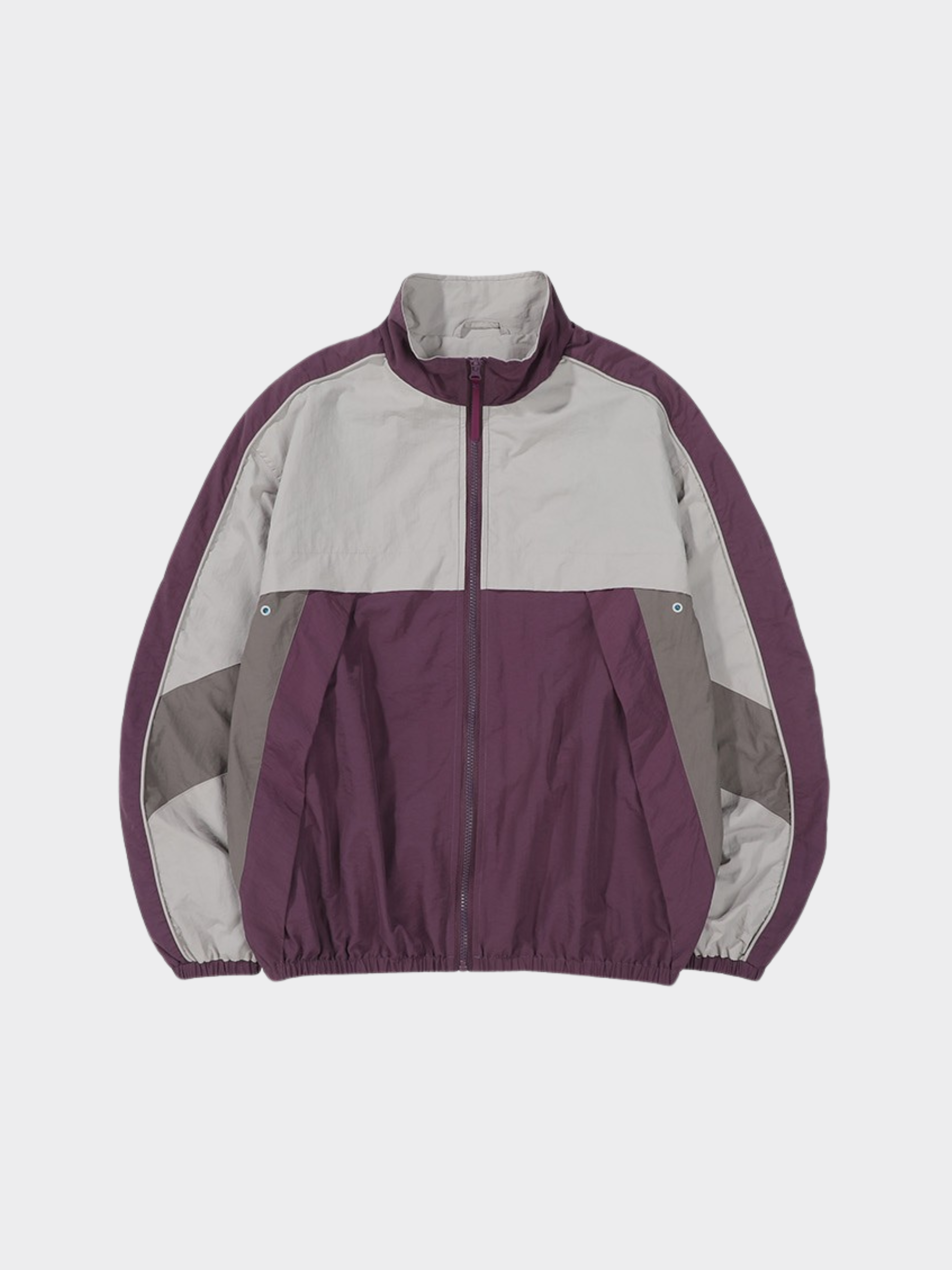 Venturer - Women's Colorblock Stand Collar Windbreaker Jacket