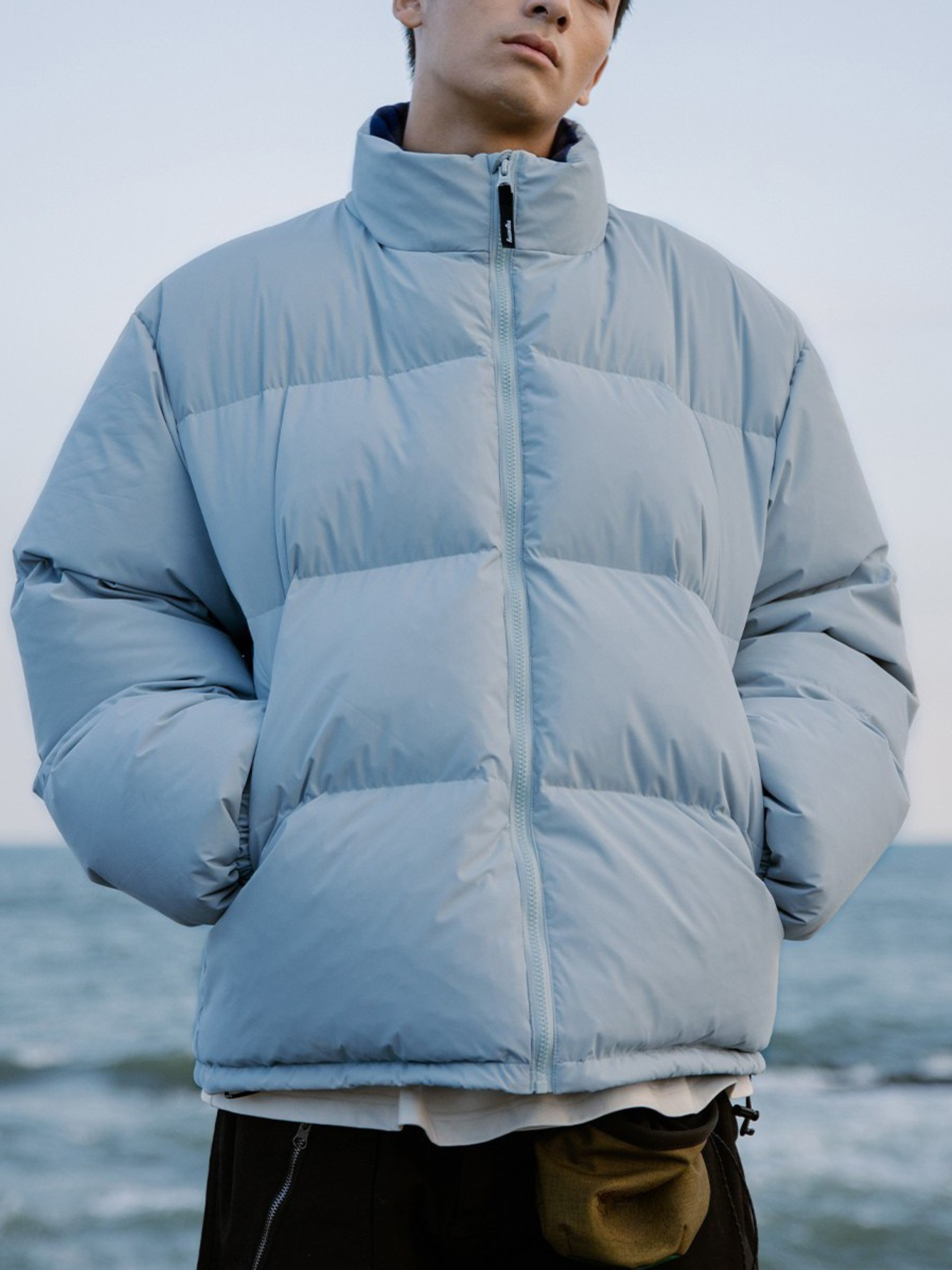 Nightspike - Unisex Wind-Resistant High-Neck Insulated Jacket