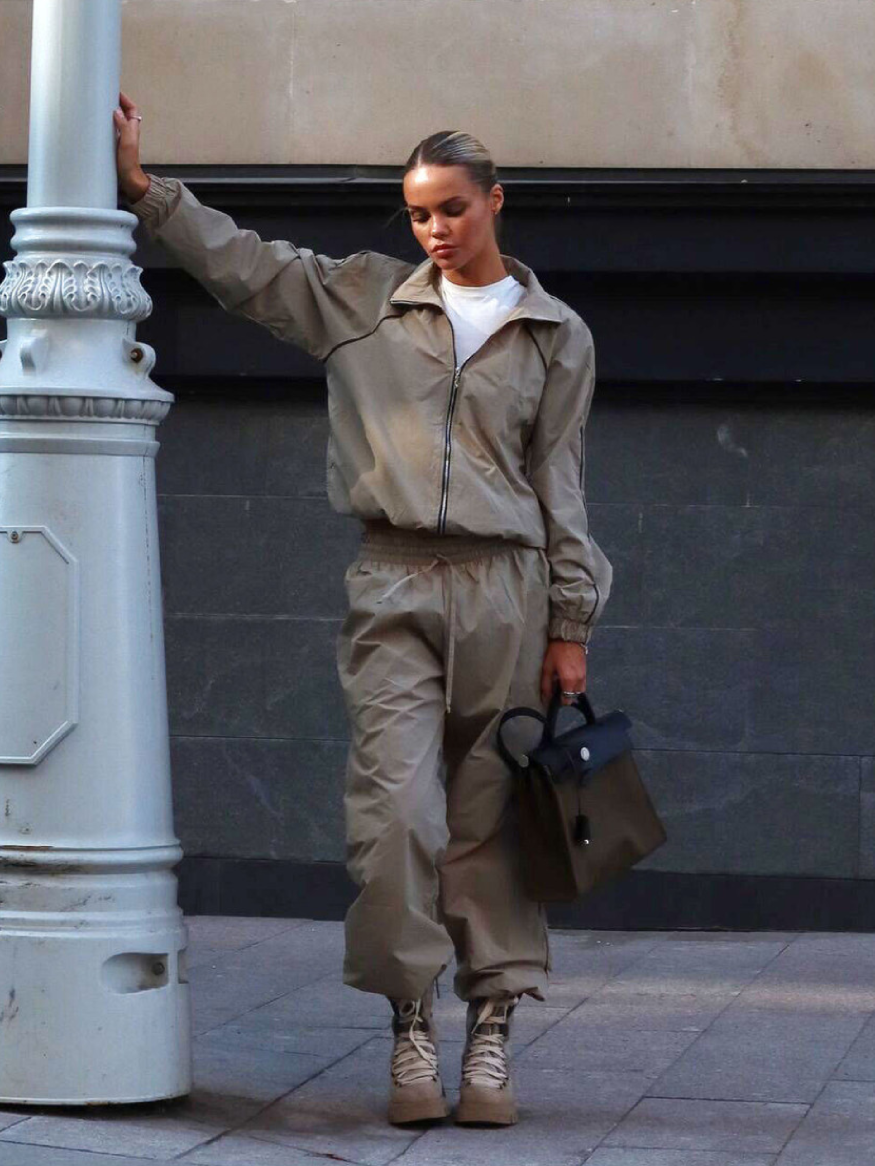 OwlLine - Women's Sporty Casual Streetwear Two-Piece Set GONGGAR SPORTS