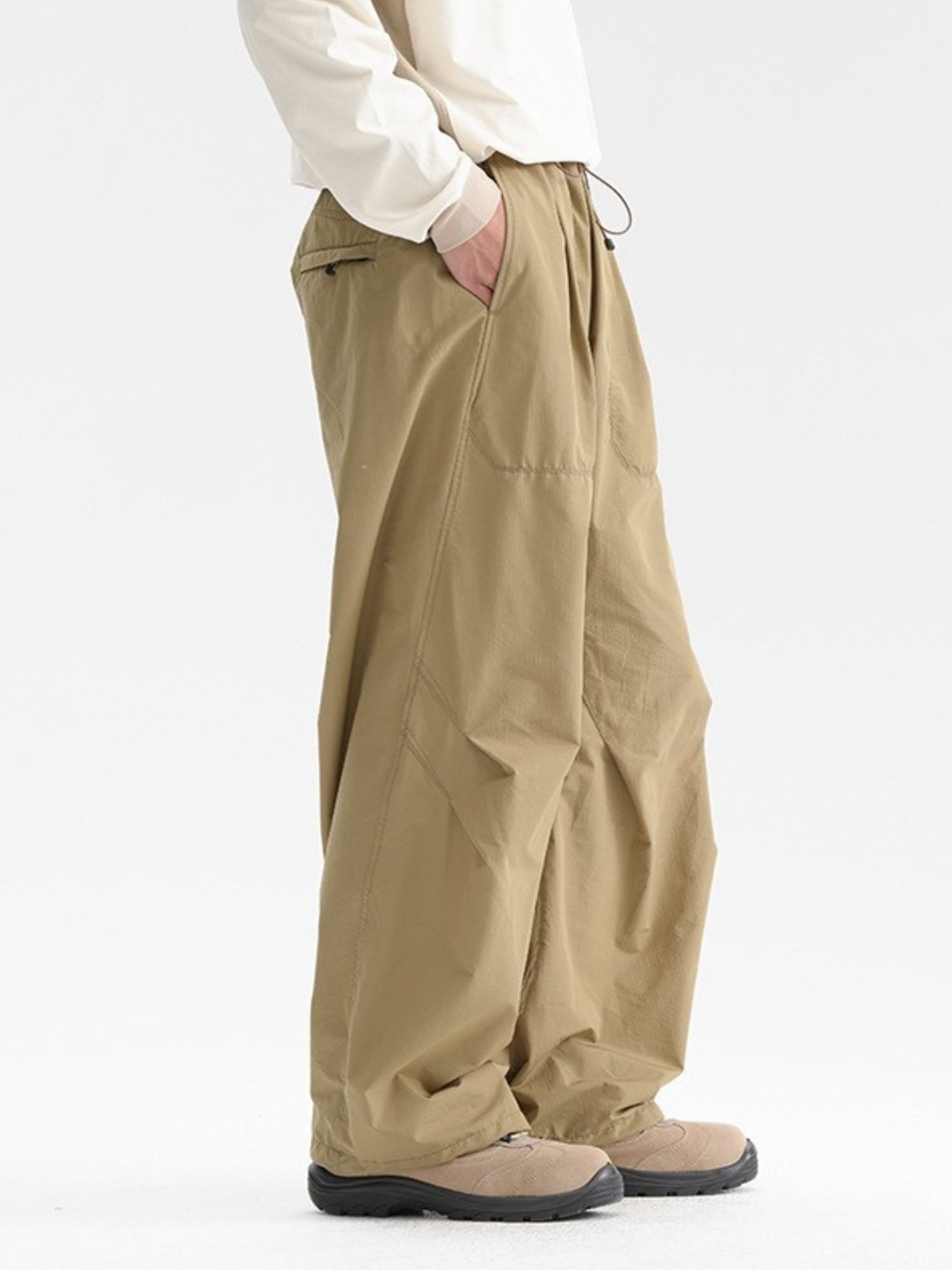 FoxPath - Unisex Waterproof Quick-Dry Ripstop Paratrooper Pants