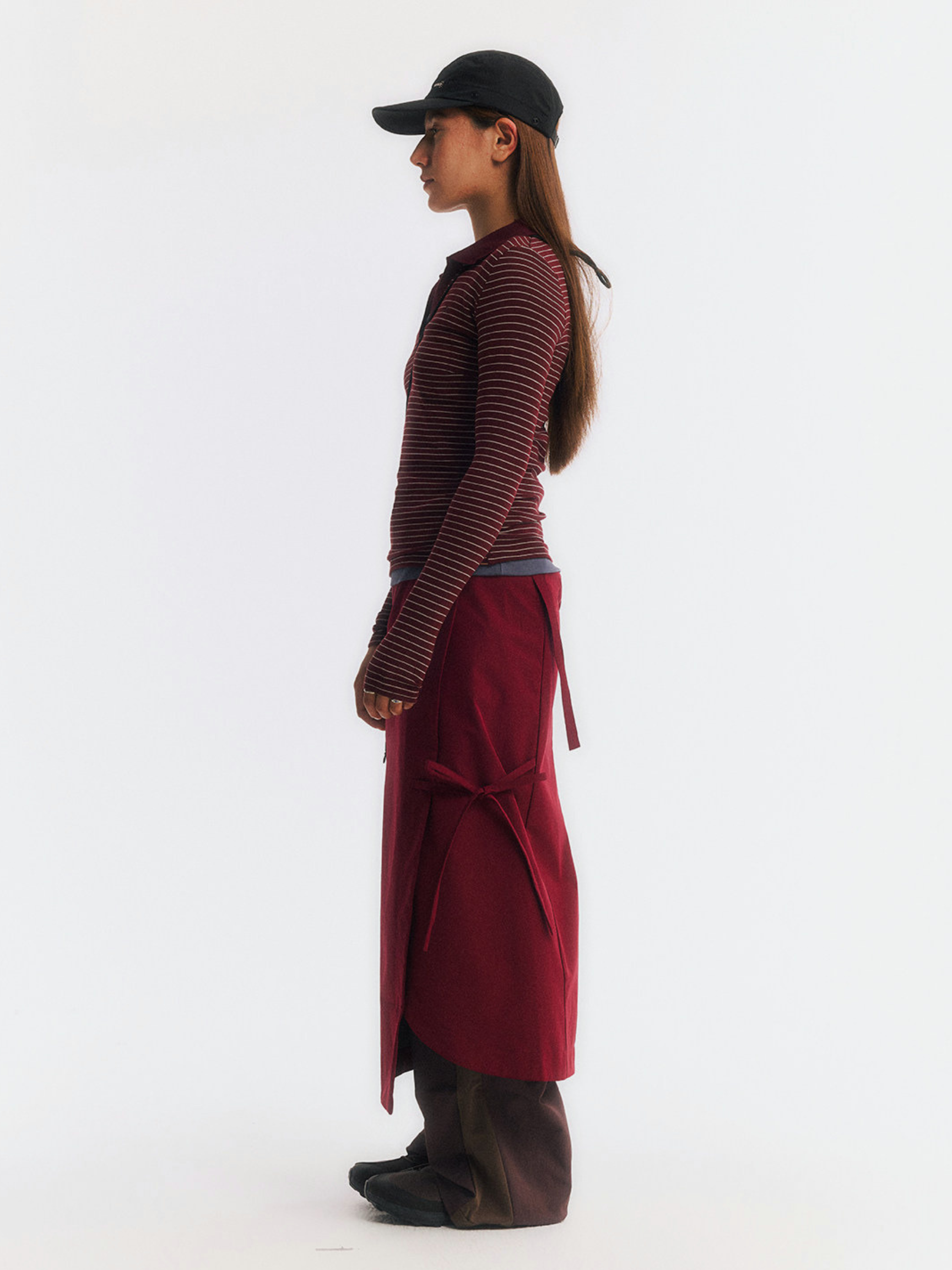 SpringMist - Women's Water-Repellent Durable A-Line Midi Skirt