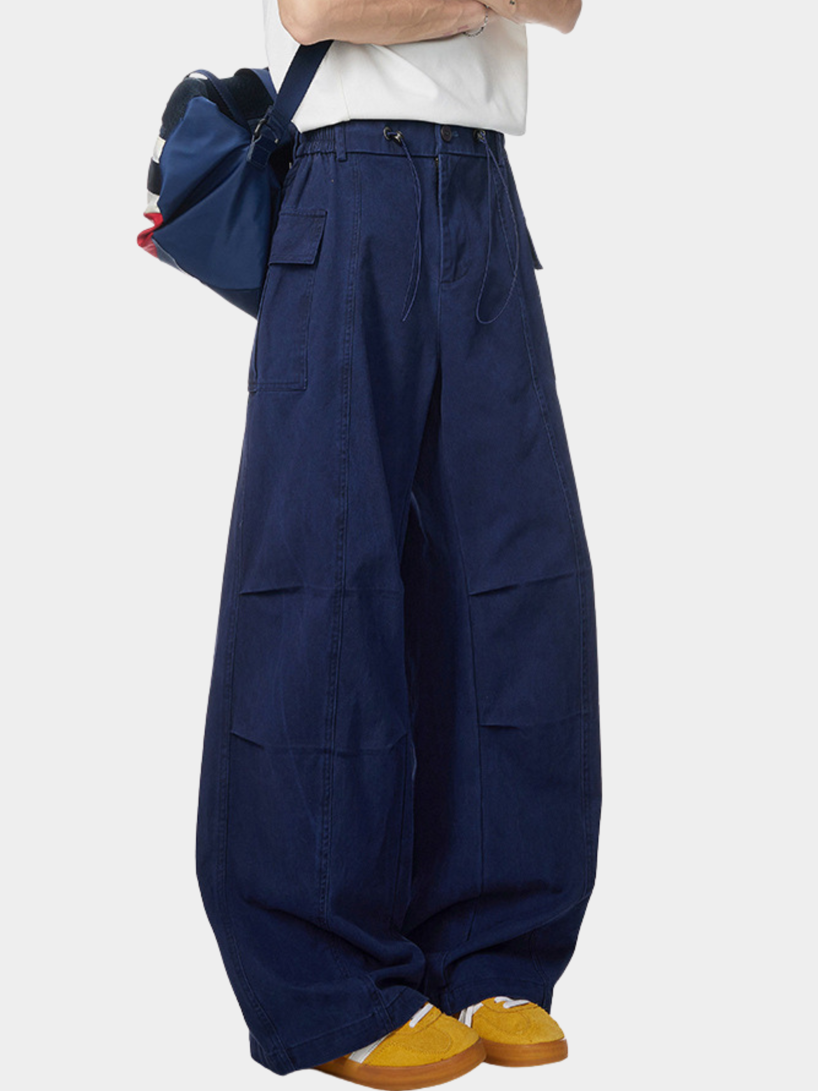 DryGlove - Men's Irregular Wrinkle Washed Distressed Cargo Pants