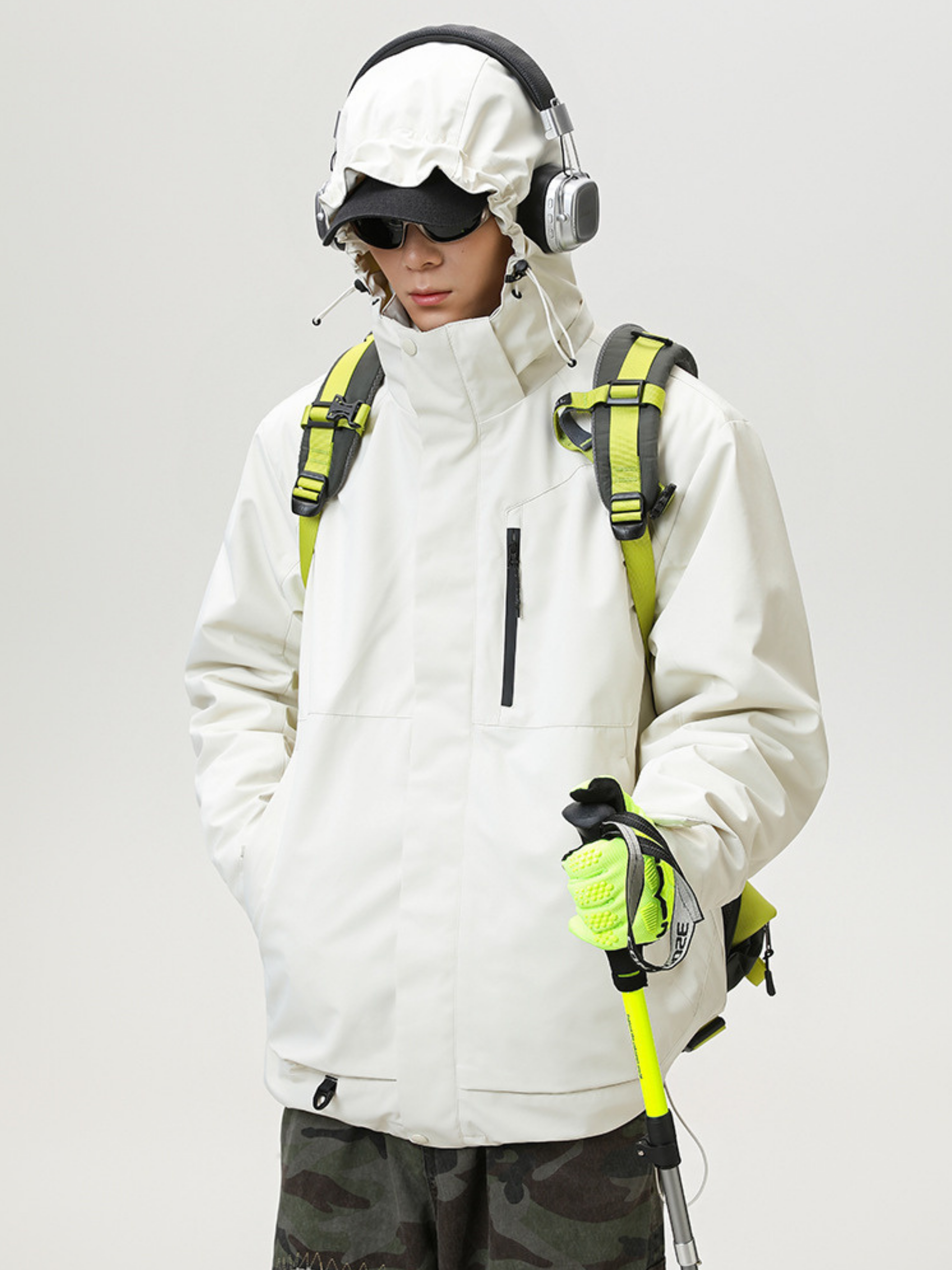 Spirewood - Unisex 3-in-1 Detachable Utility Jacket