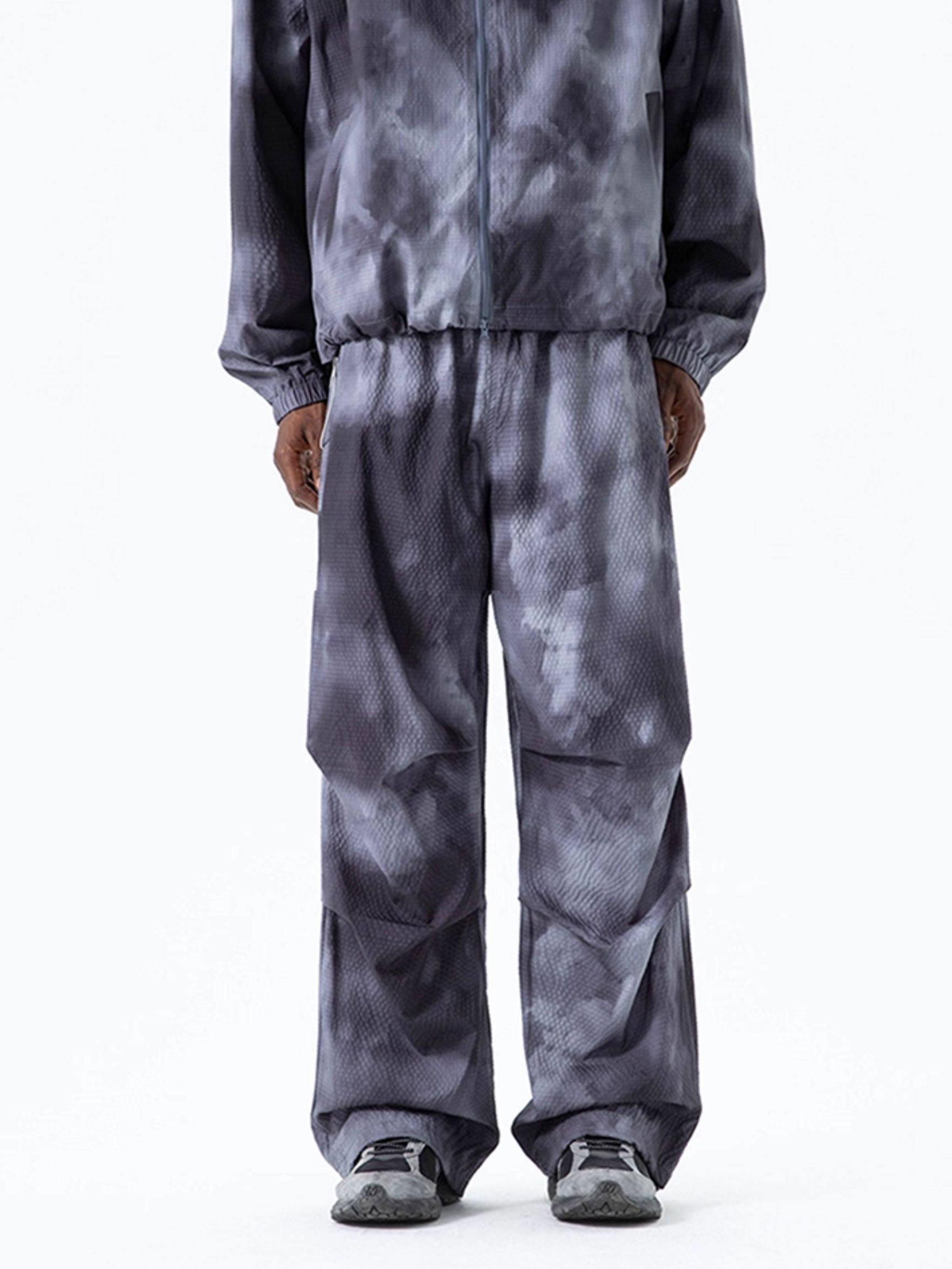 Crimp - Water-Repellent Tie-Dye Cargo Pants