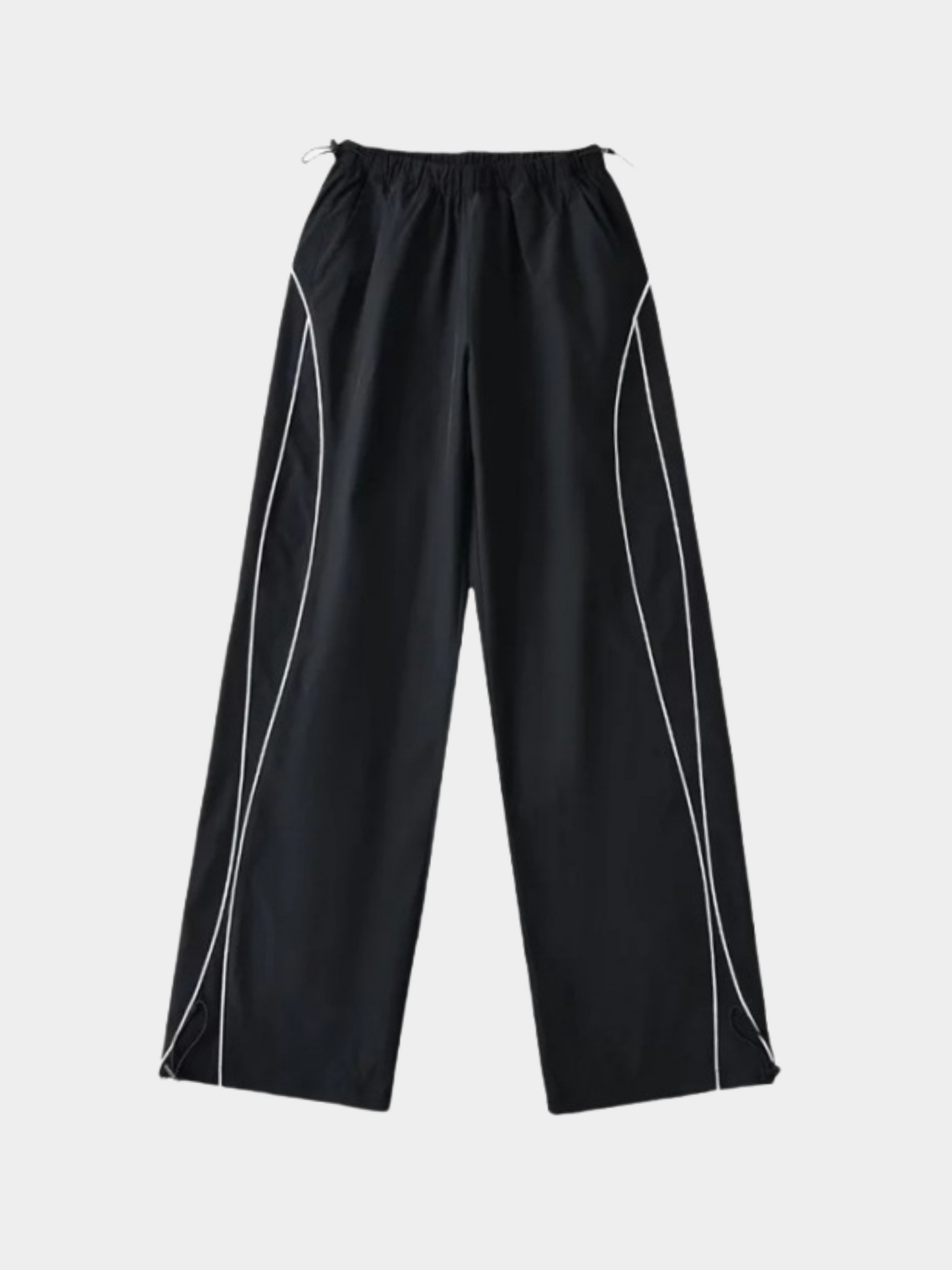 ThornNest - Women's Side-Stripe Loose-Fit Cuffed Sports Pants ThornNest - Women's Side-Stripe Loose-Fit Cuffed Sports Pants