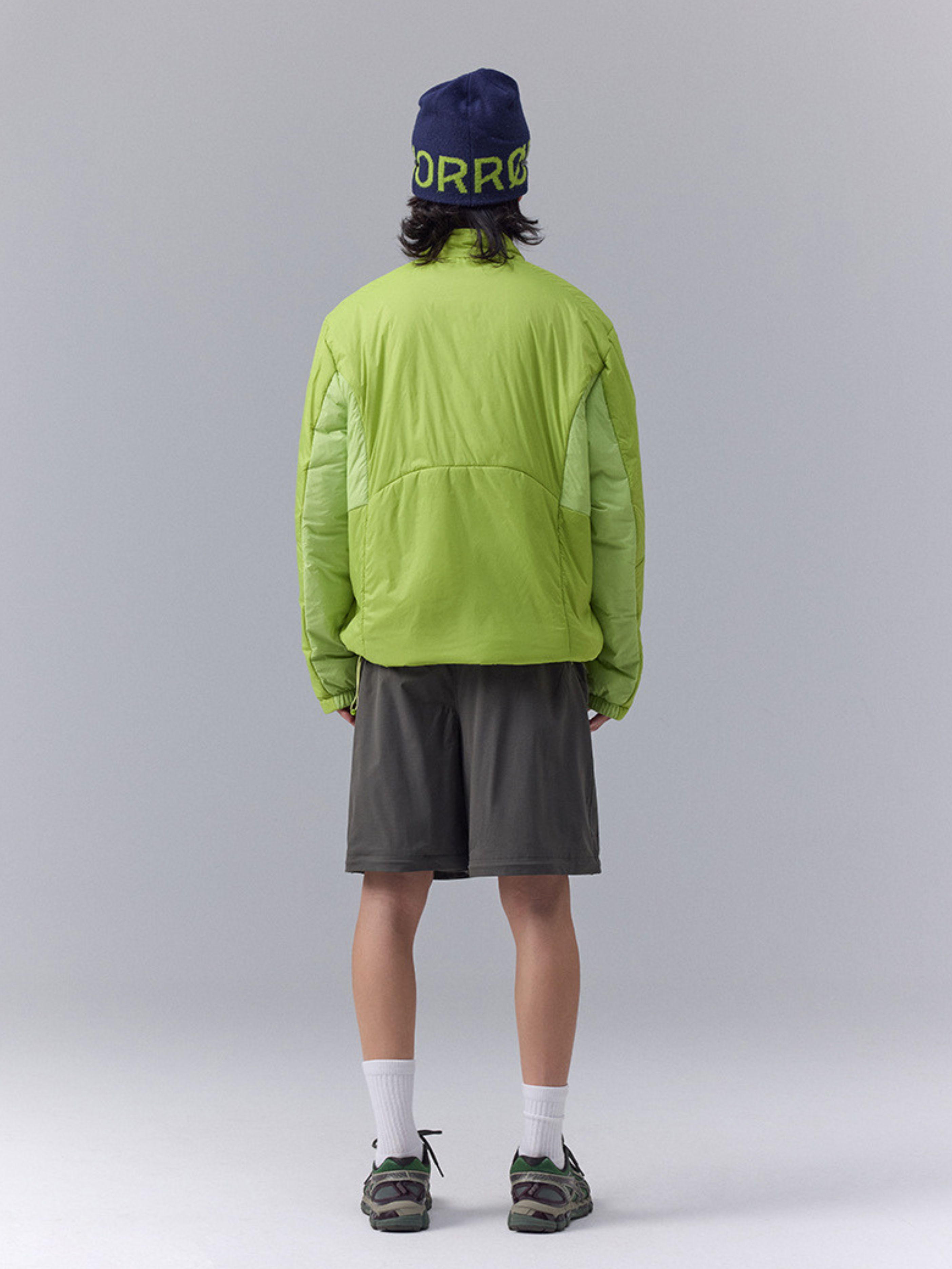DryBench - Unisex Spliced Collar Outdoor Down Jacket