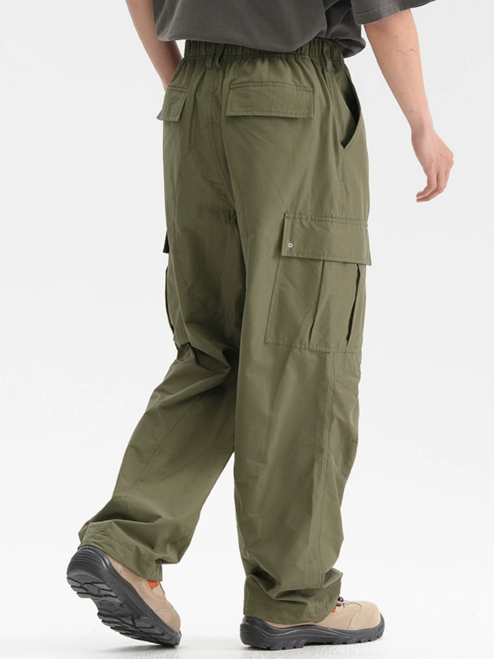 EagleEdge - Unisex Lightweight Ripstop Water-Repellent Cargo Hiking Pants GONGGAR SPORTS