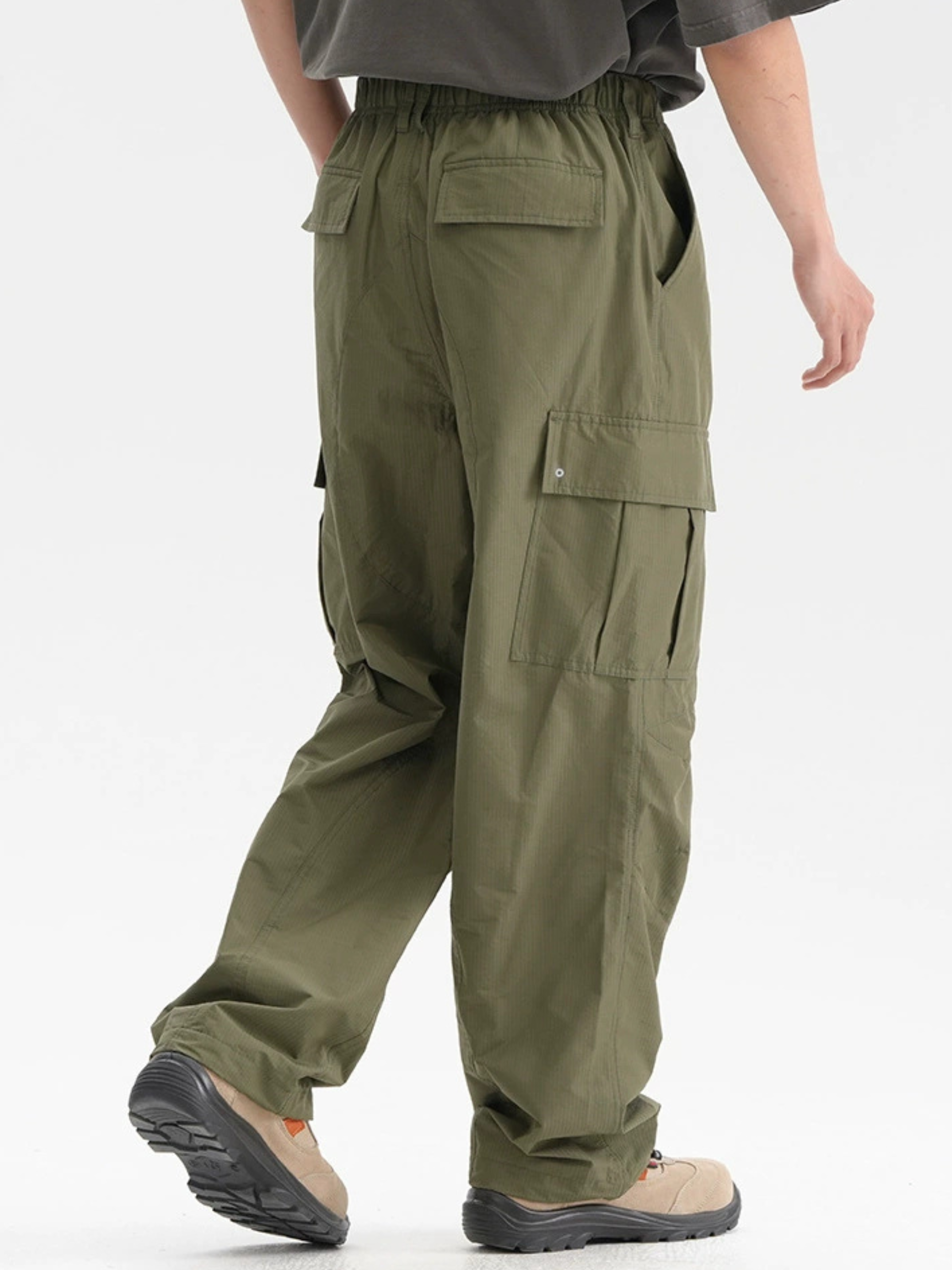 EagleEdge - Unisex Lightweight Ripstop Water-Repellent Cargo Hiking Pants GONGGAR SPORTS