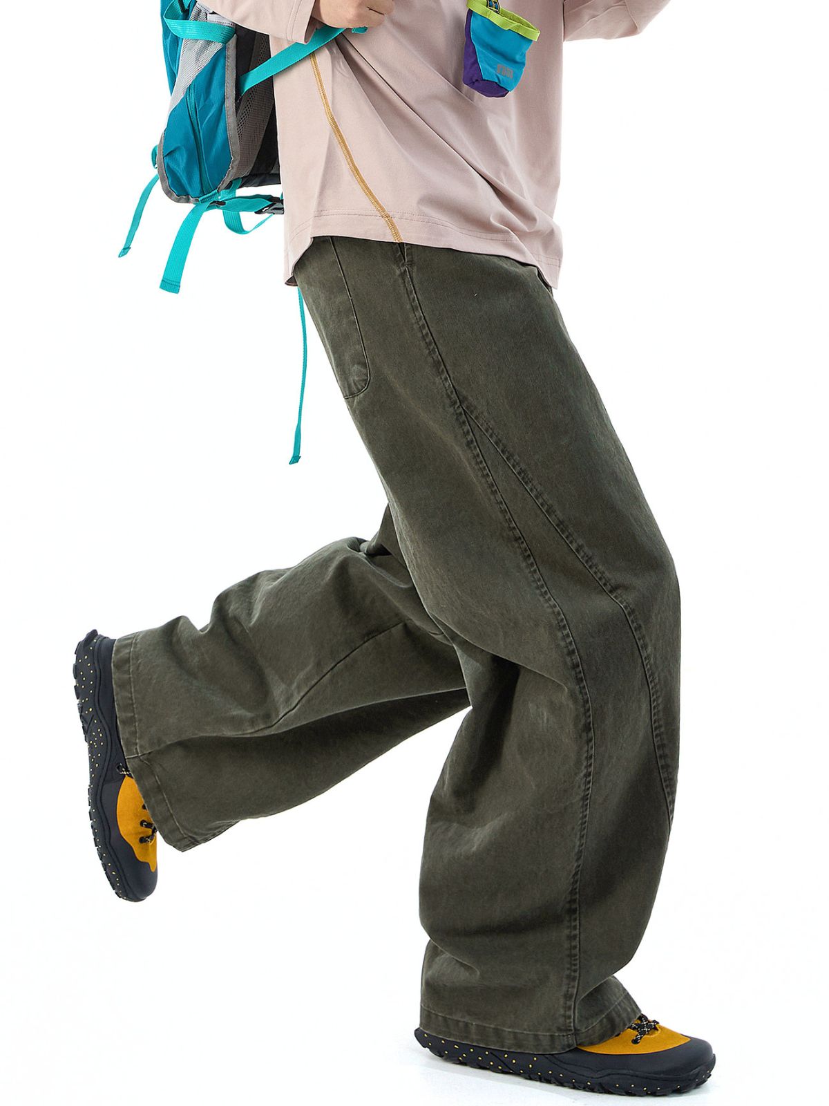 HawkSight - Unisex Breathable Cotton Curved-Leg Cargo Pants