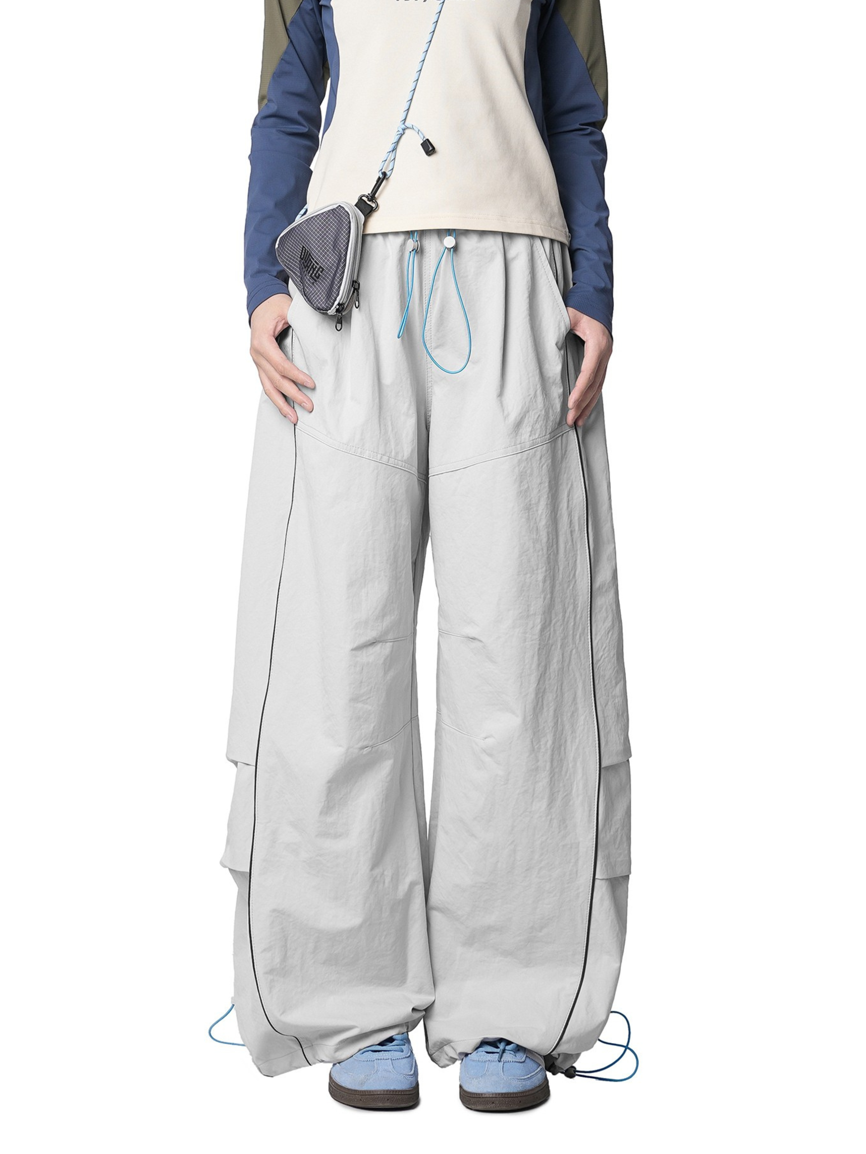 Earthtrail - Women's Straight-Leg Wide Cargo Paratrooper Pants