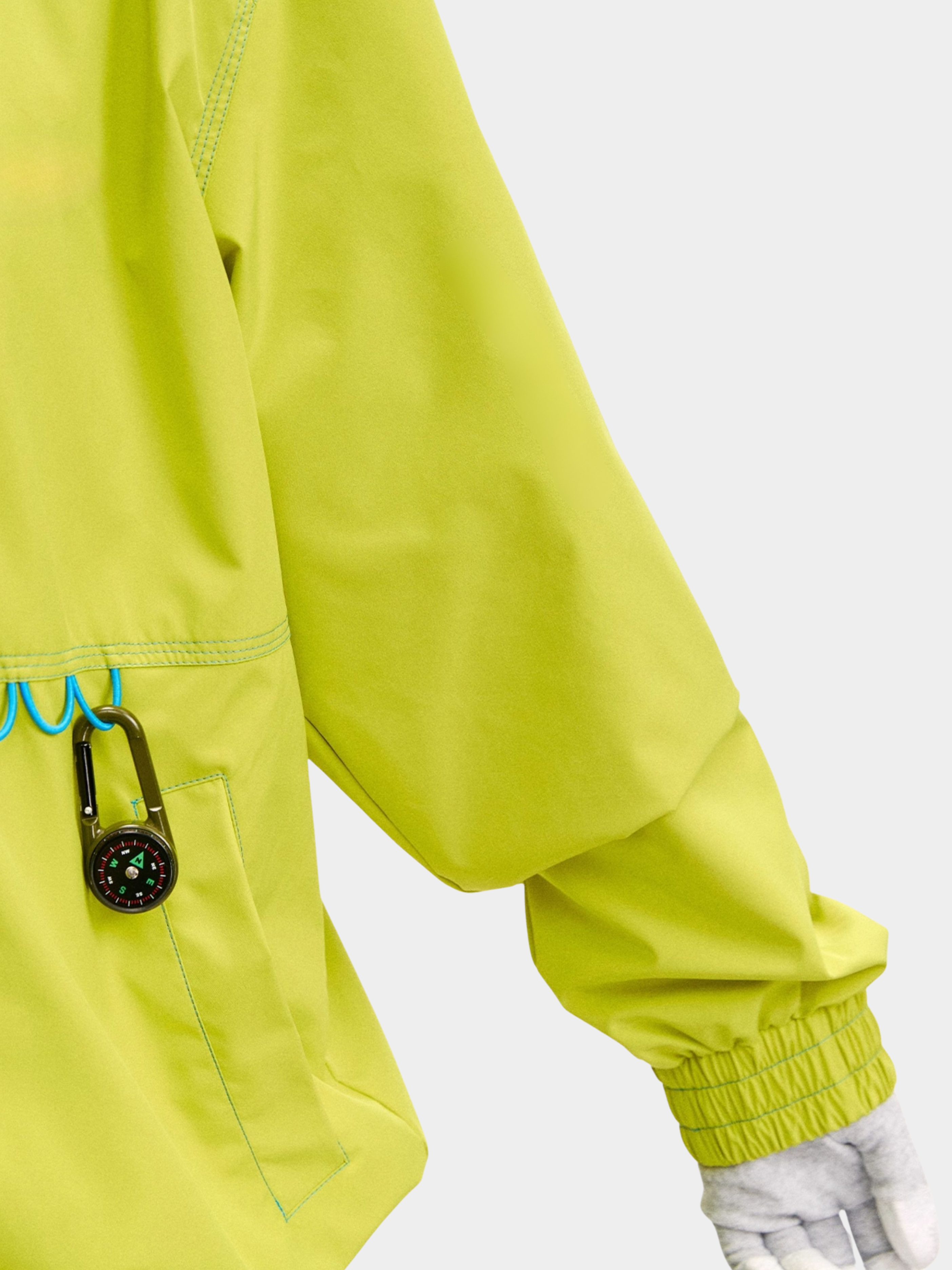 EchoDeck - Teflon® Triple-Defense Colorblock Drawstring Jacket