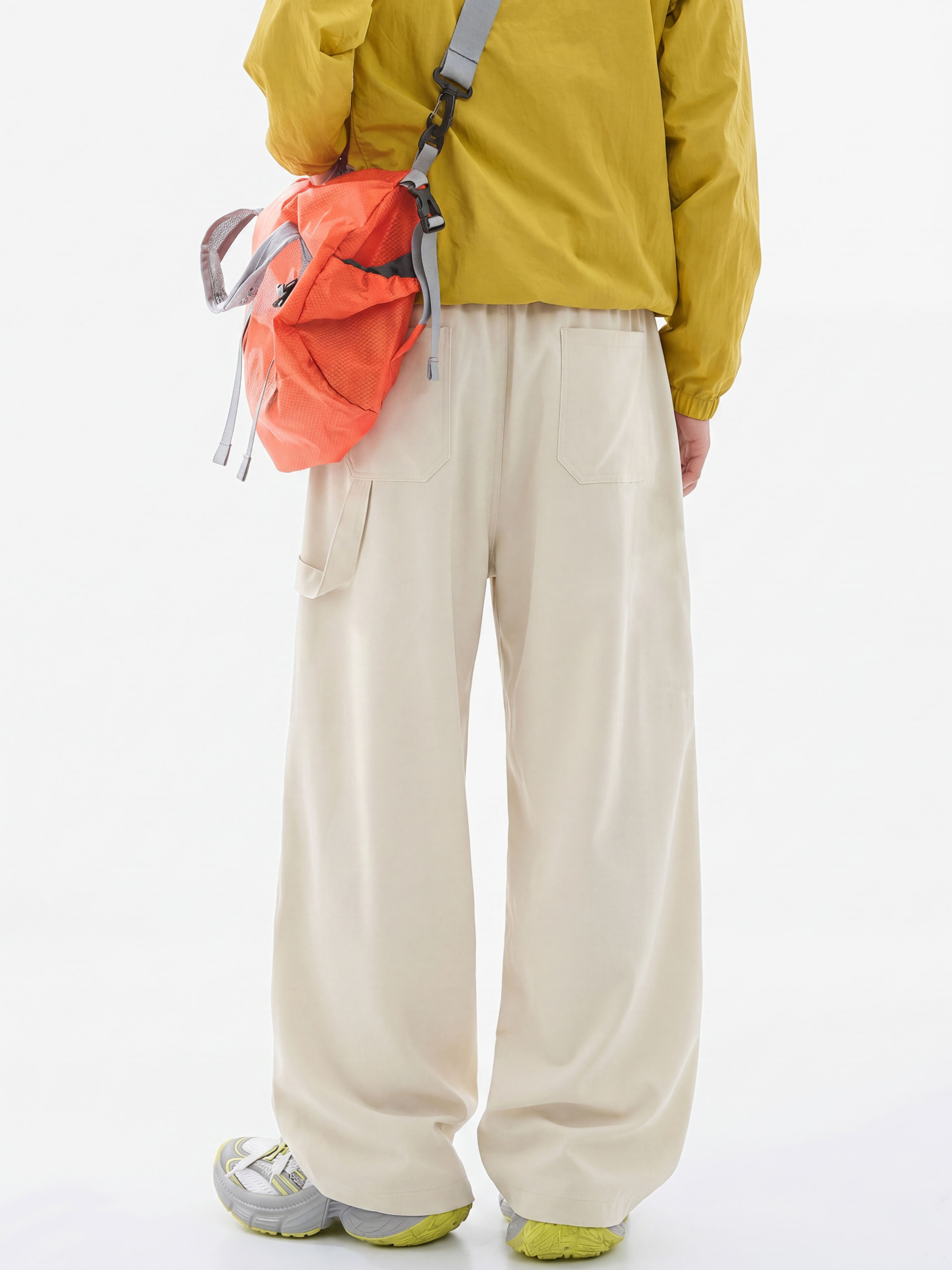 FoxPeak - Unisex Lightweight Pleated Paratrooper Pants