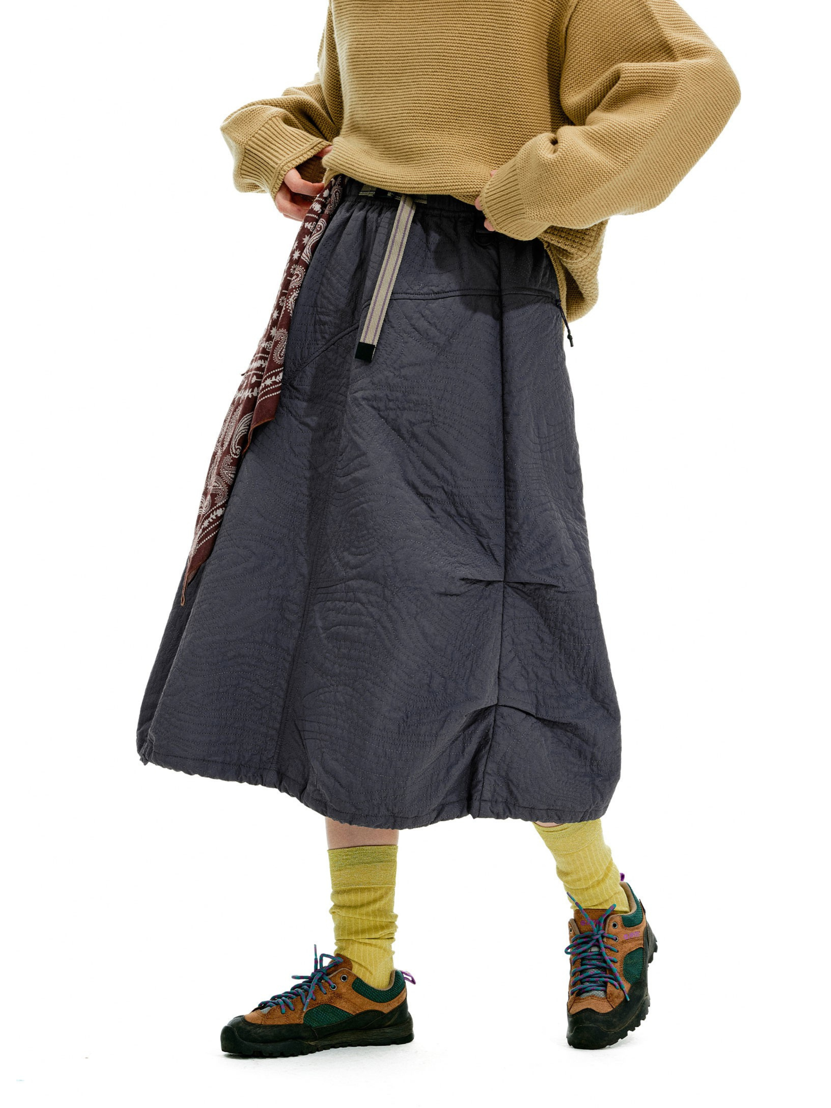 Emberflare - Women's Quilted Insulated Midi Skirt