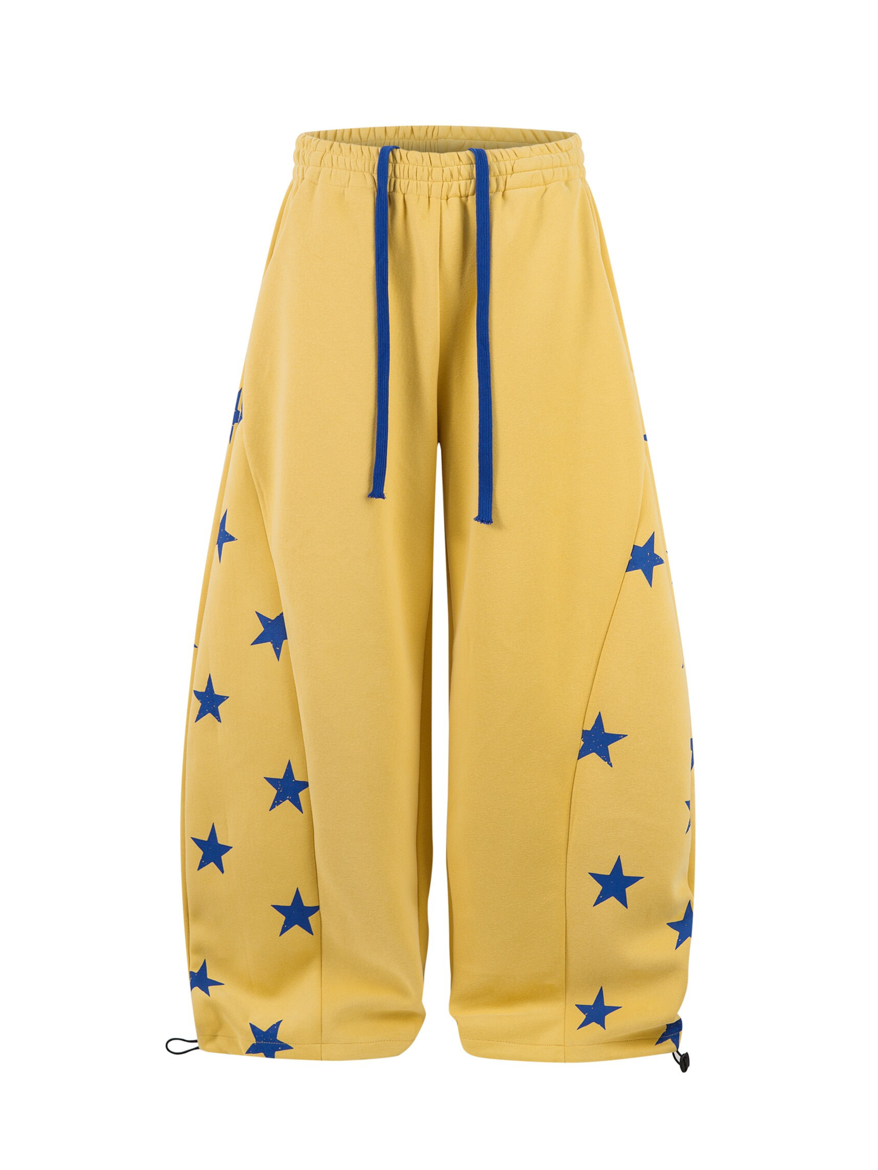 Thunderscorch - Women's Star Print Curved-Leg Sweatpants